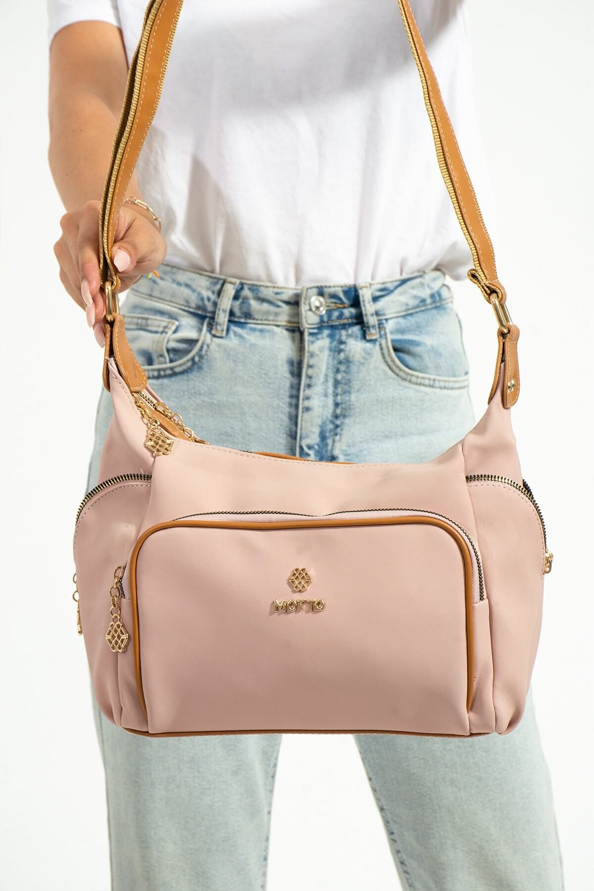 MOTTO-Cross Strap Women's Design Shoulder Bag Waterproof Bag 1