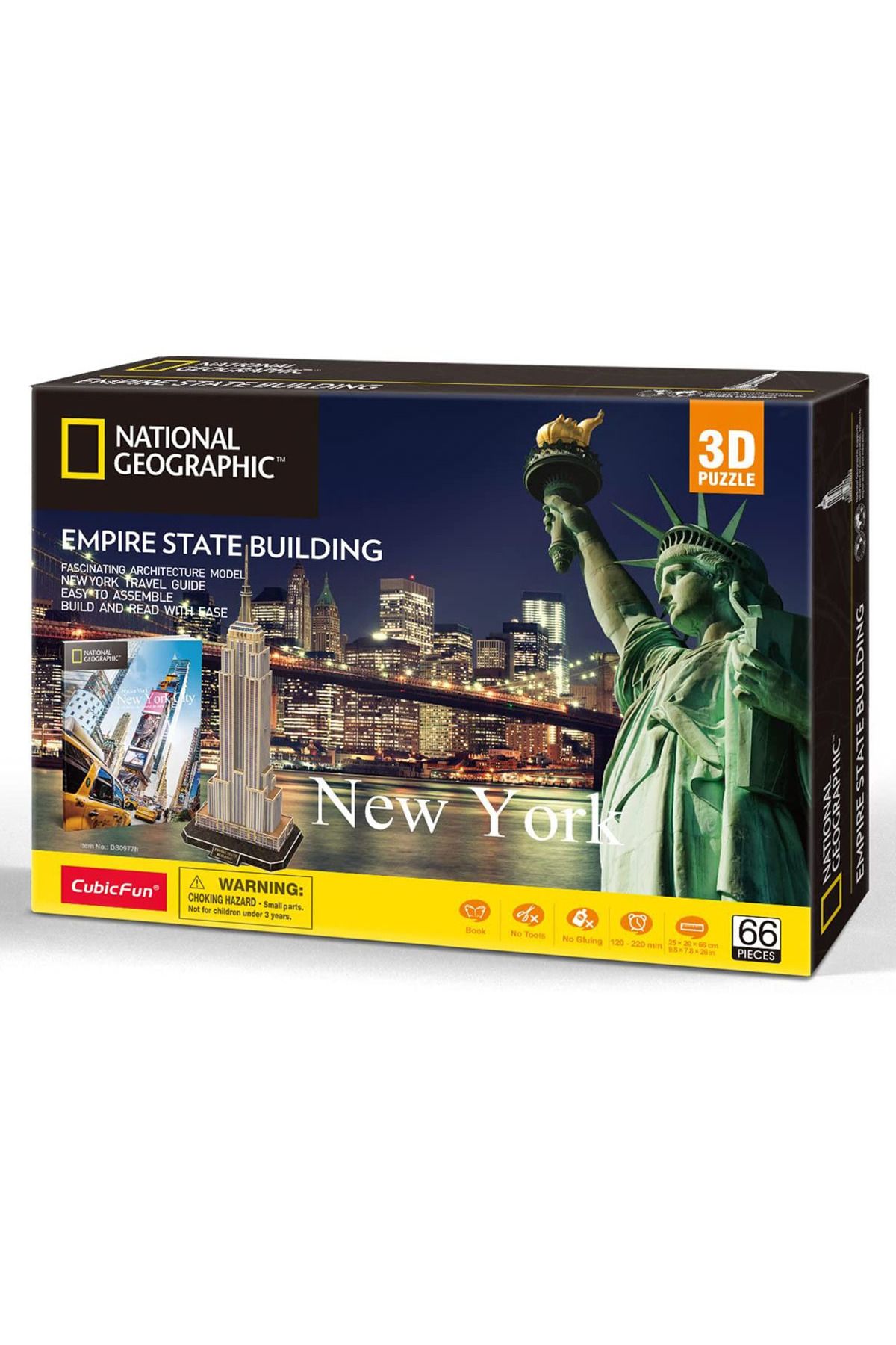 Cubic Fun-3d Puzzle National Geographic Series - Empire State Building 2