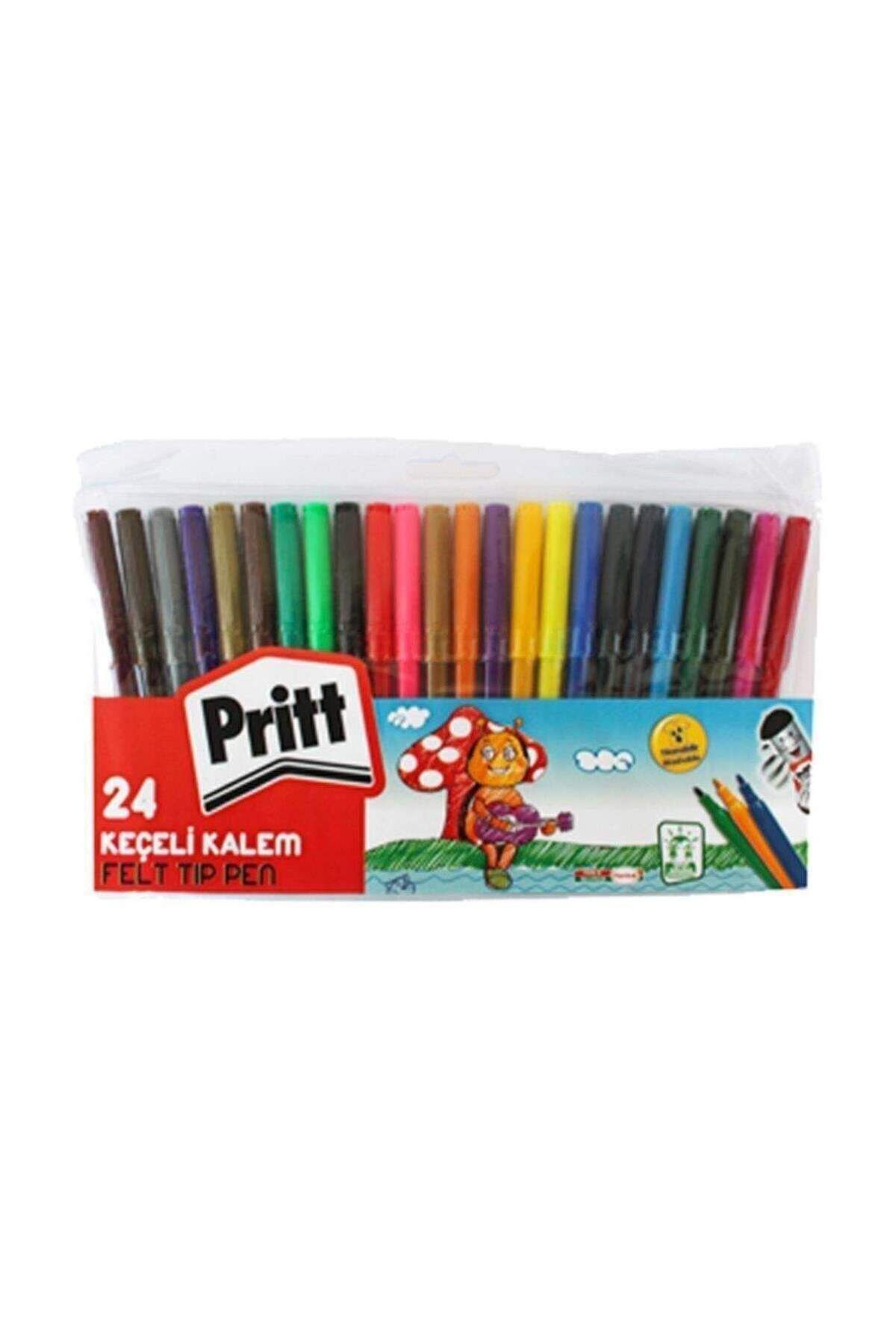 Pritt Keçeli Boya Kalemi 24 Renk