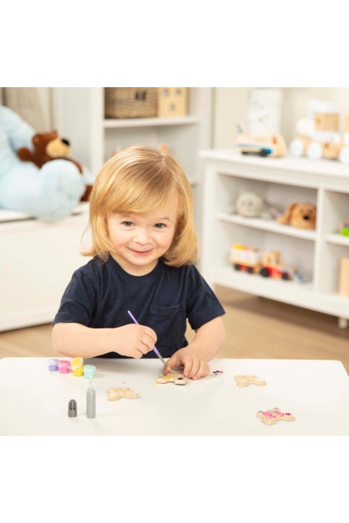 اسباب بازی های آموزشی Melissa Doug آهنرباهای پروانه چوبی ملیسا و داگ Melissa & Doug