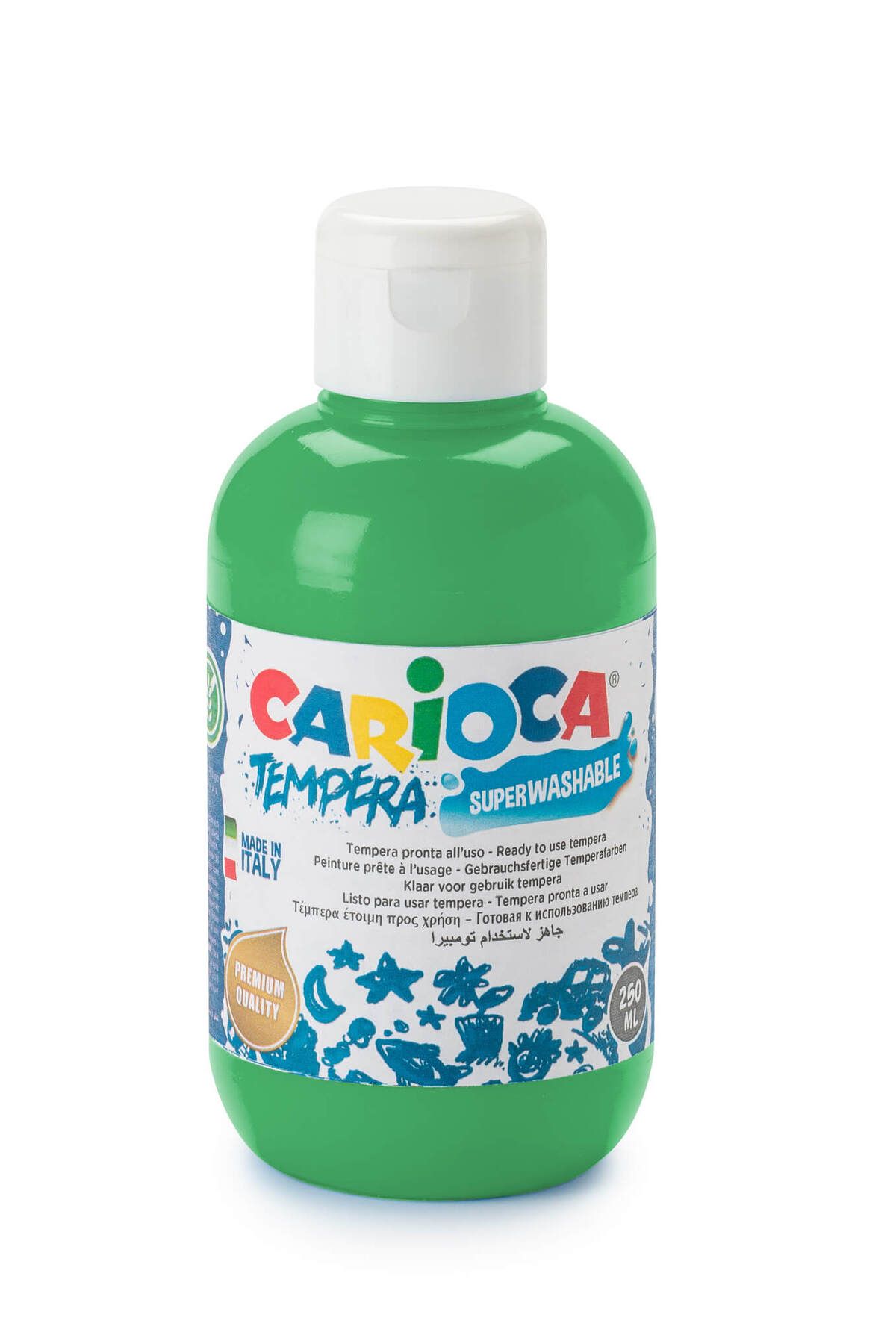 CARIOCA Tempera Boya (SÜPER YIKANABİLİR) 250ml - Yeşil