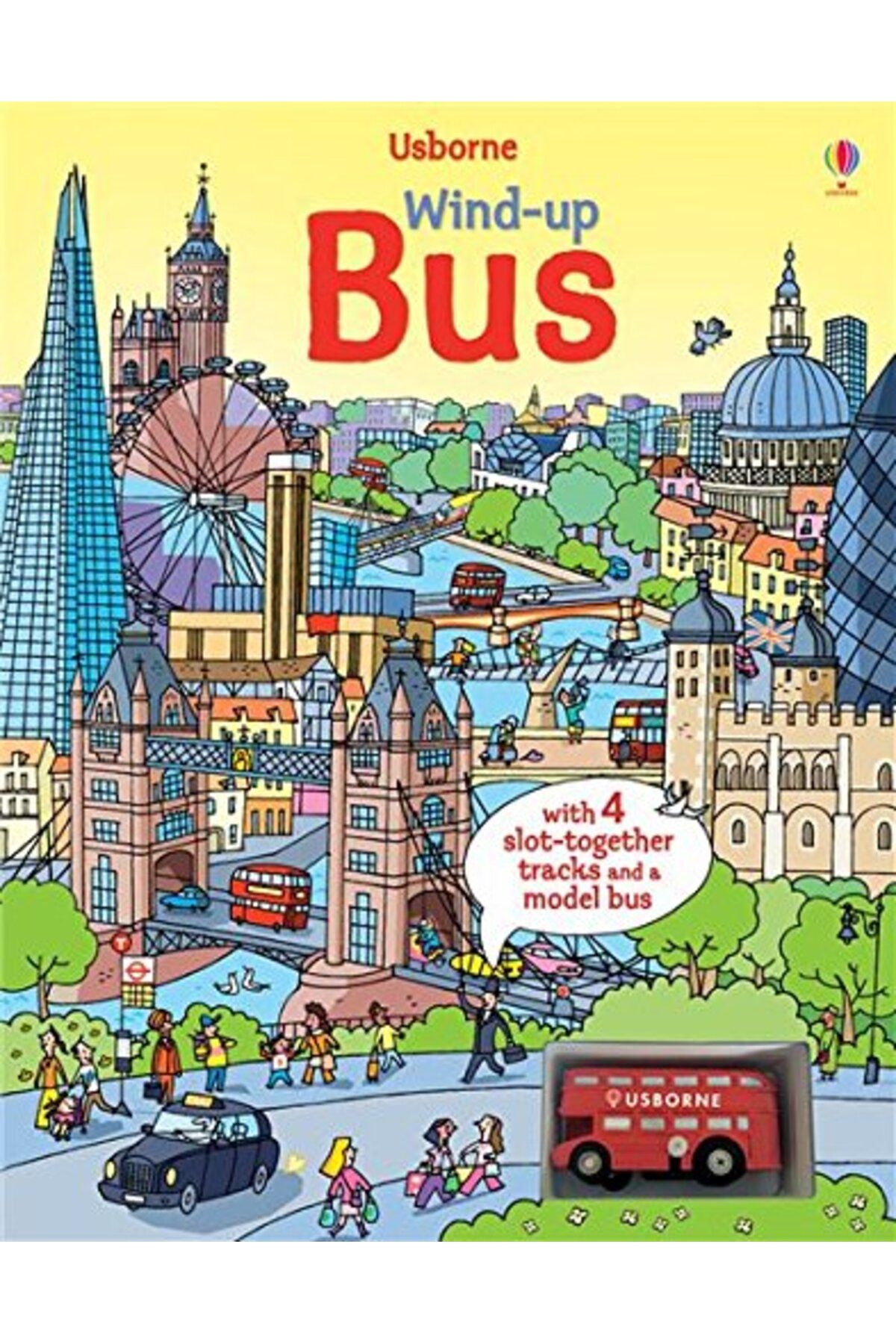Usborne-Wind-up Bus (MOVING BOOK) 2