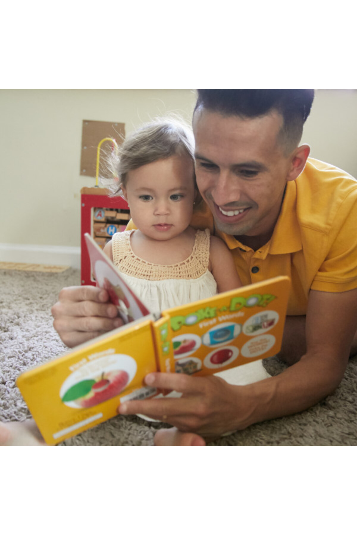 Melissa and Doug Poke-A-Dot İnteraktif Kitap - First Words fotoğrafı 2 (önizleme)