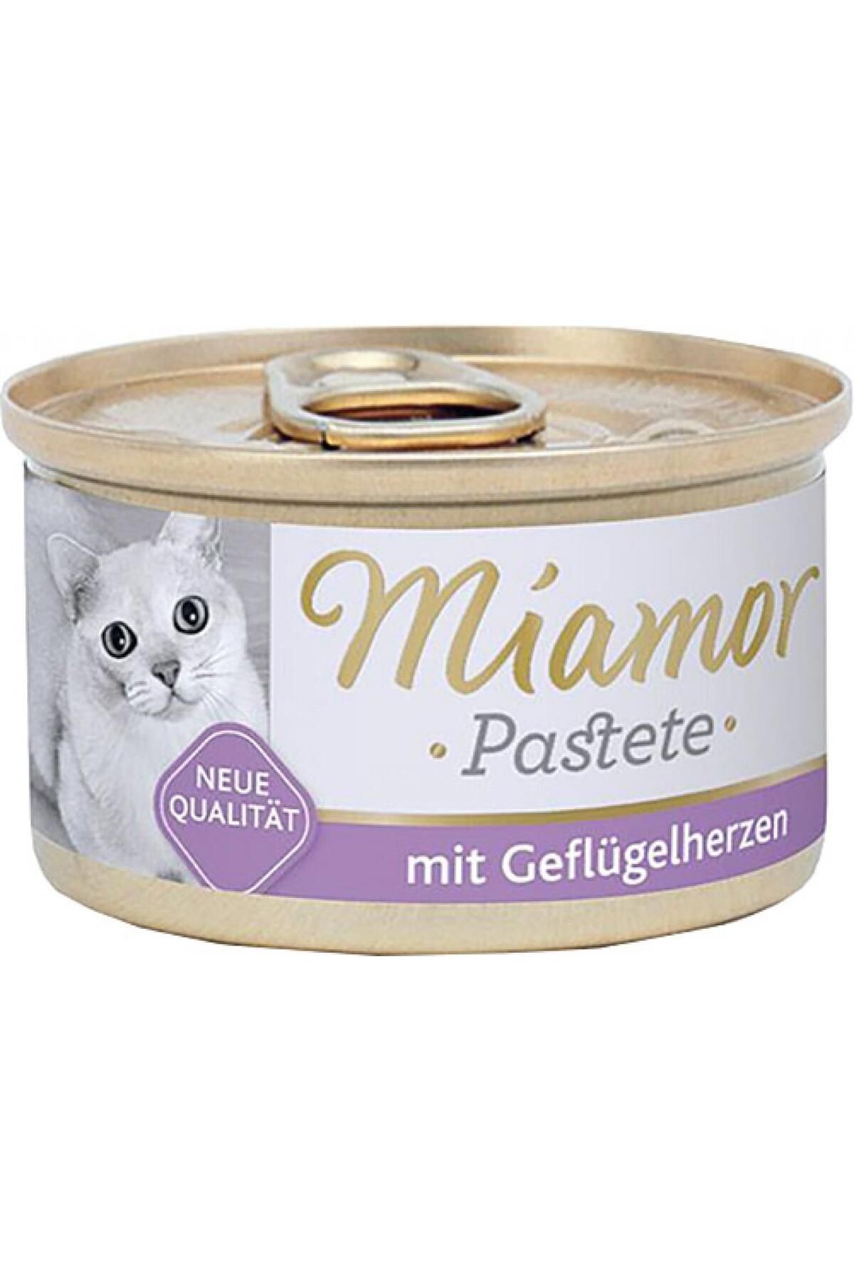 Miamor Pastete Yürekli Kedi Konservesi 85 G