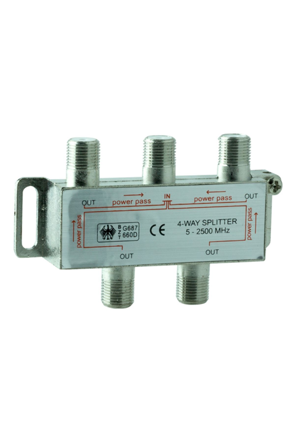 Light up 1/4 SPLITTER 5-2500 MHZ MAG