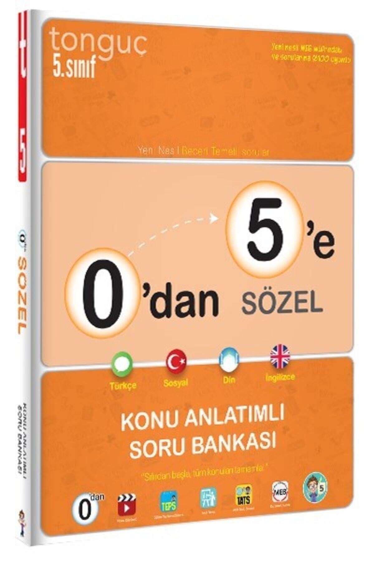 Tonguç Yayınları Tonguç 0´dan 5´e Sözel Konu Anlatımlı Soru Bankası ( Tonguç)