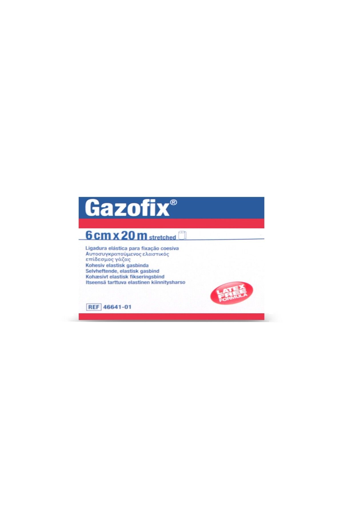 باند بوکس GAZOFIX 6CM X20M LF BSN FIXATION SKIN BSN
