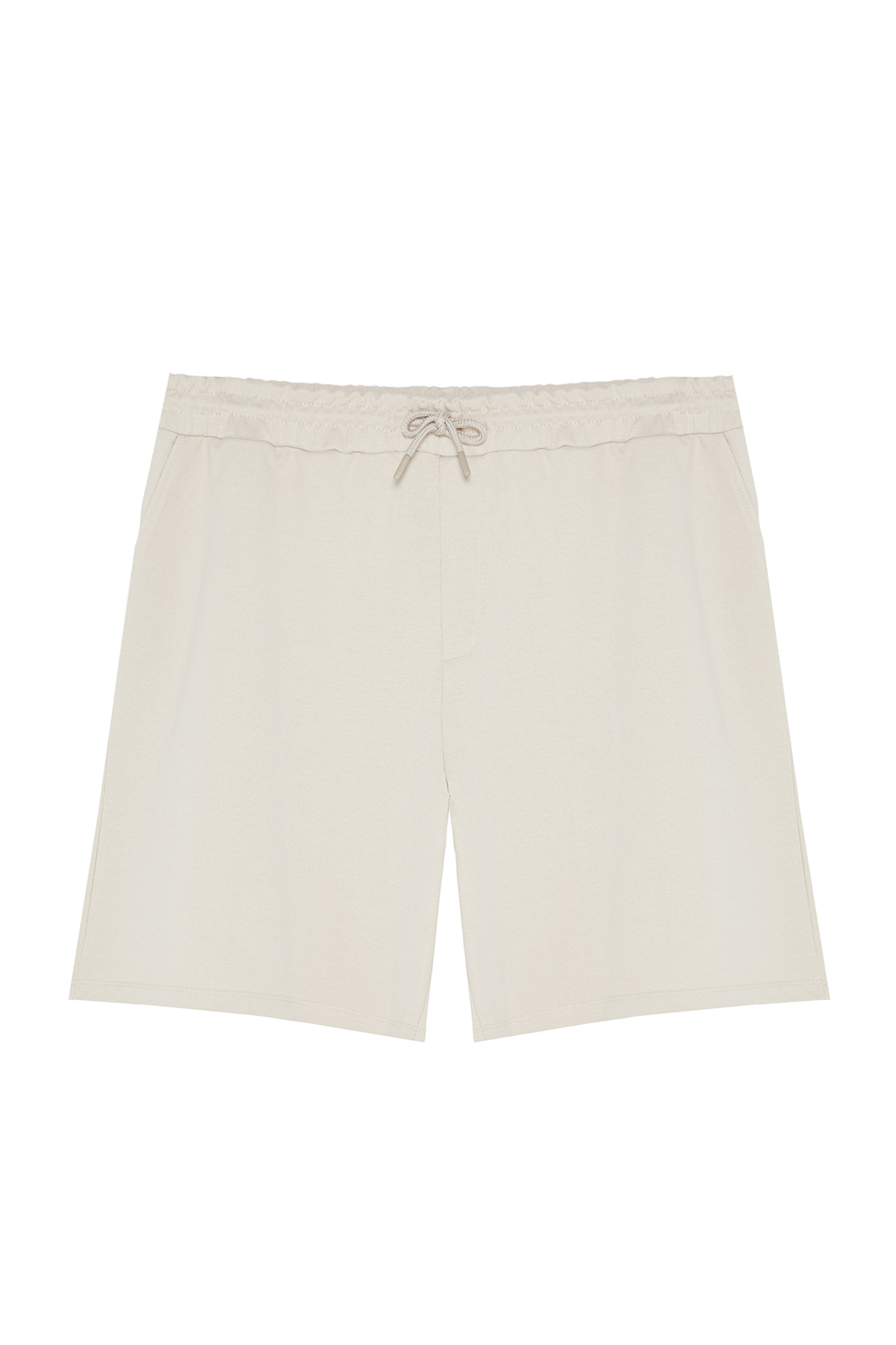 Trendyolmilla  Büyük Beden Taş Regular/Normal Kesim Rahat %100 Pamuklu Basic Şort TMNSS24AP00001 - Görsel 7