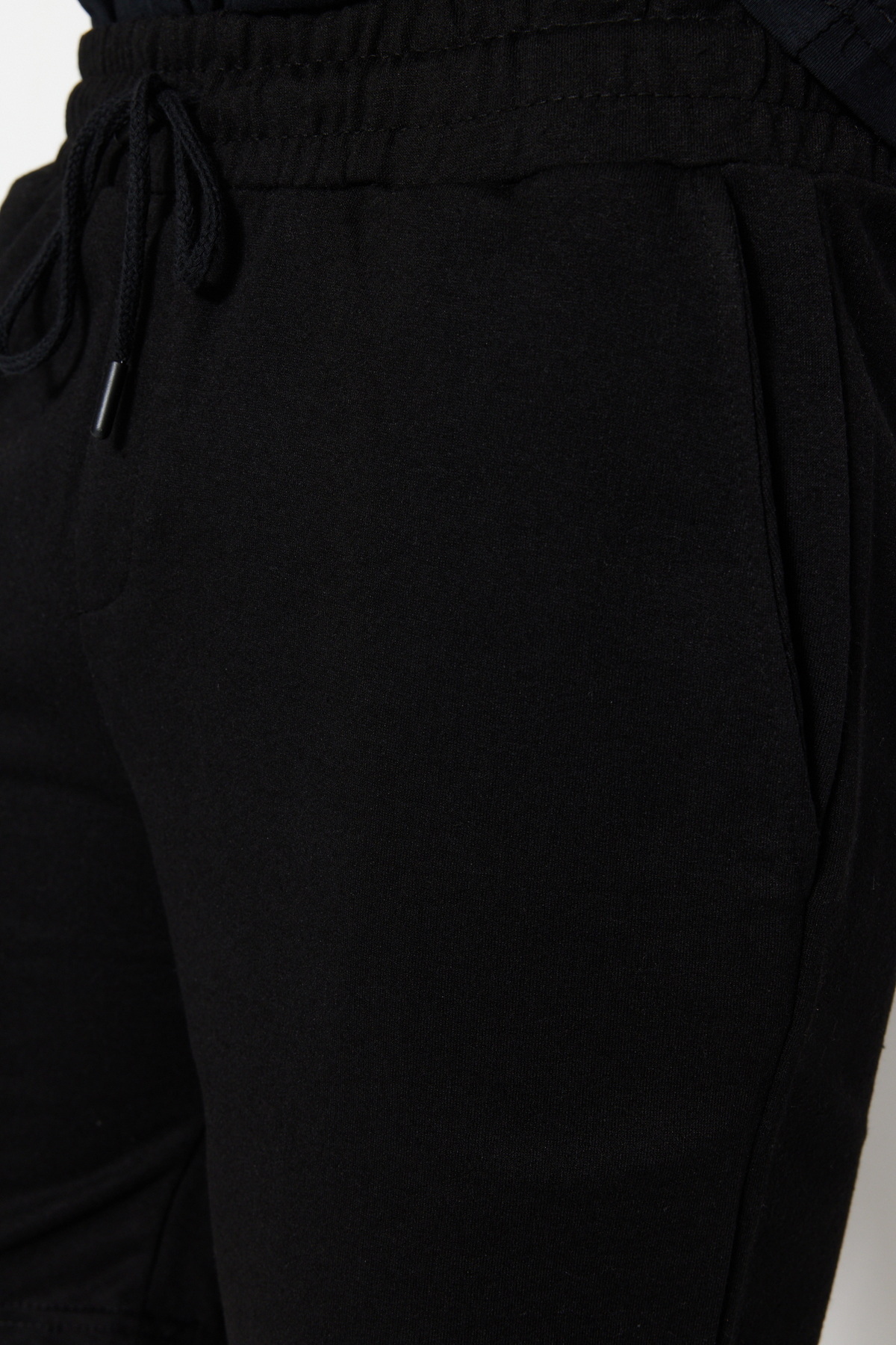 Trendyolmilla  2'li Paket Siyah Regular/Normal Kesim Şort & Bermuda TMNSS21SR0095 - Görsel 8