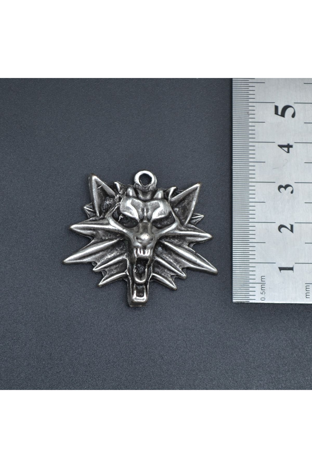 Bu Farklı-The Witcher 3 Chain Necklace - Silver Plated - Code:347-1 5