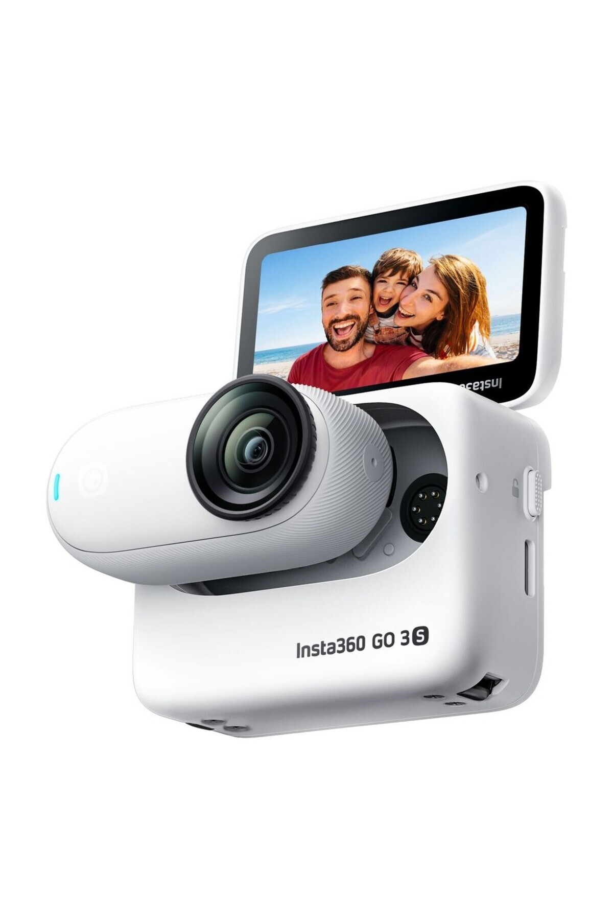 家電 insta360 GO3 Insta360 GO 3S Aksiyon Kamerası - Standart Sürüm - 128 GB - Arctic