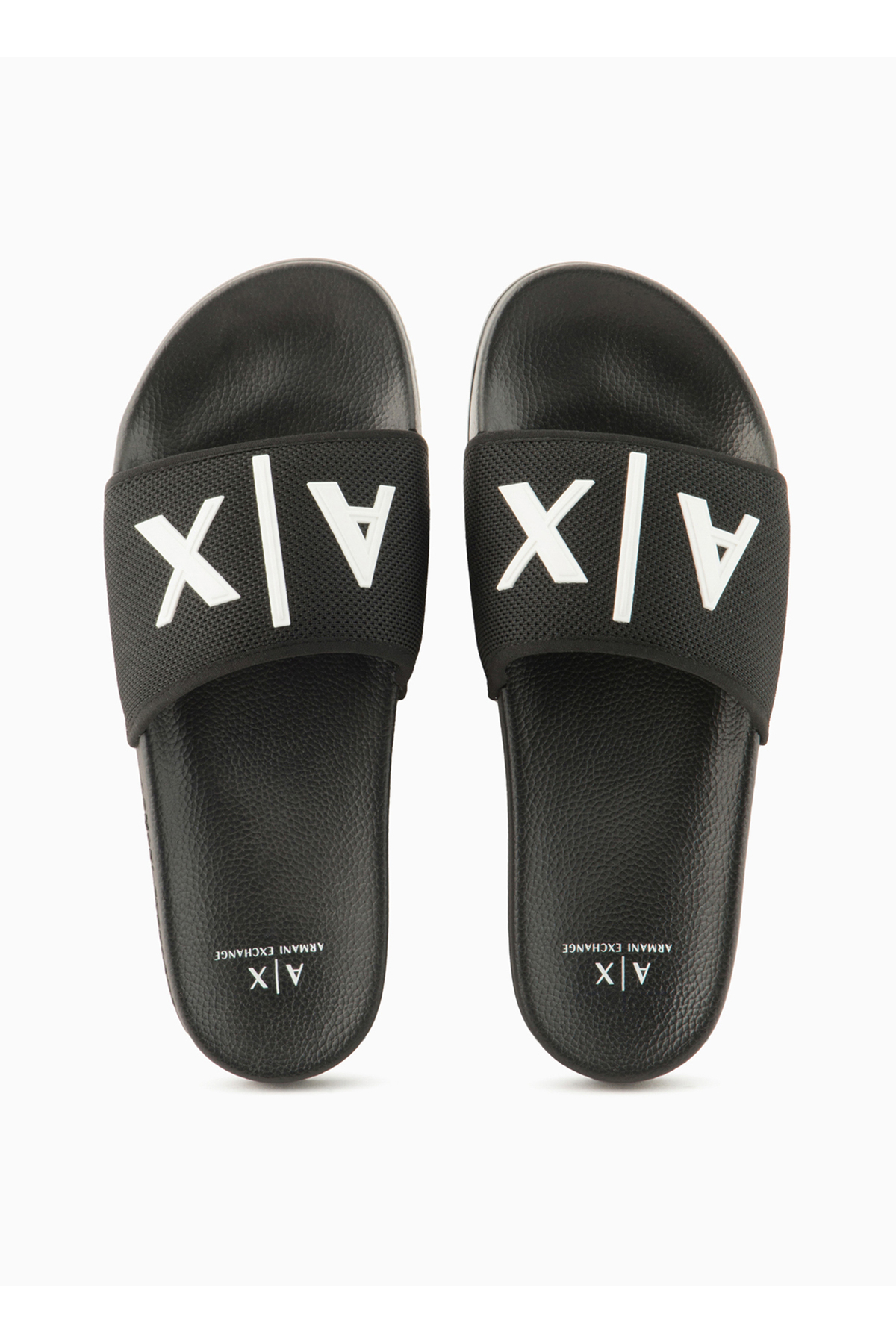 Sandals and Slippers Men Black Armani Exchange - Trendyol