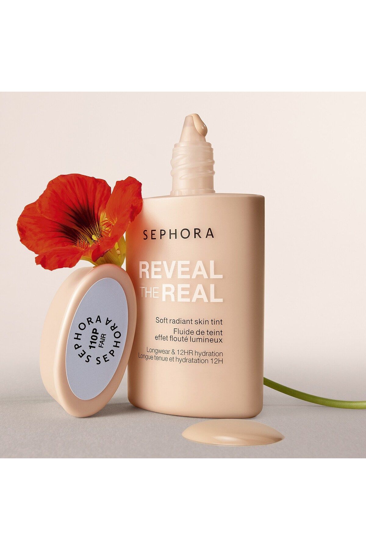 SEPHORA COLLECTION-Reveal the Real - 100N Fair Luminous Fuzzy Liquid Foundation 30 ml 5