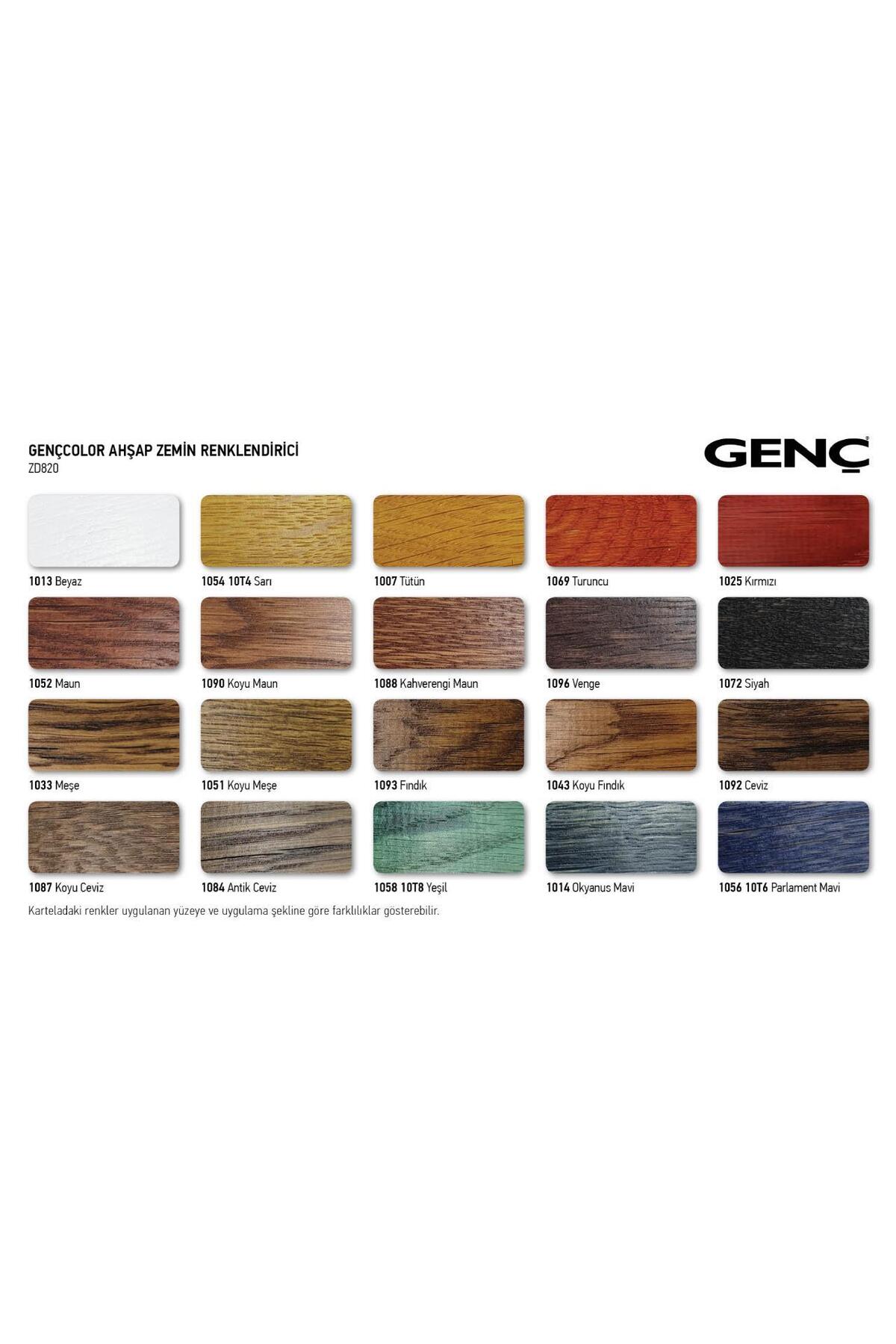 GENÇ Color Ahşap Zemin Renklendirici 1084 Antik Ceviz 1 L - Fiyatı