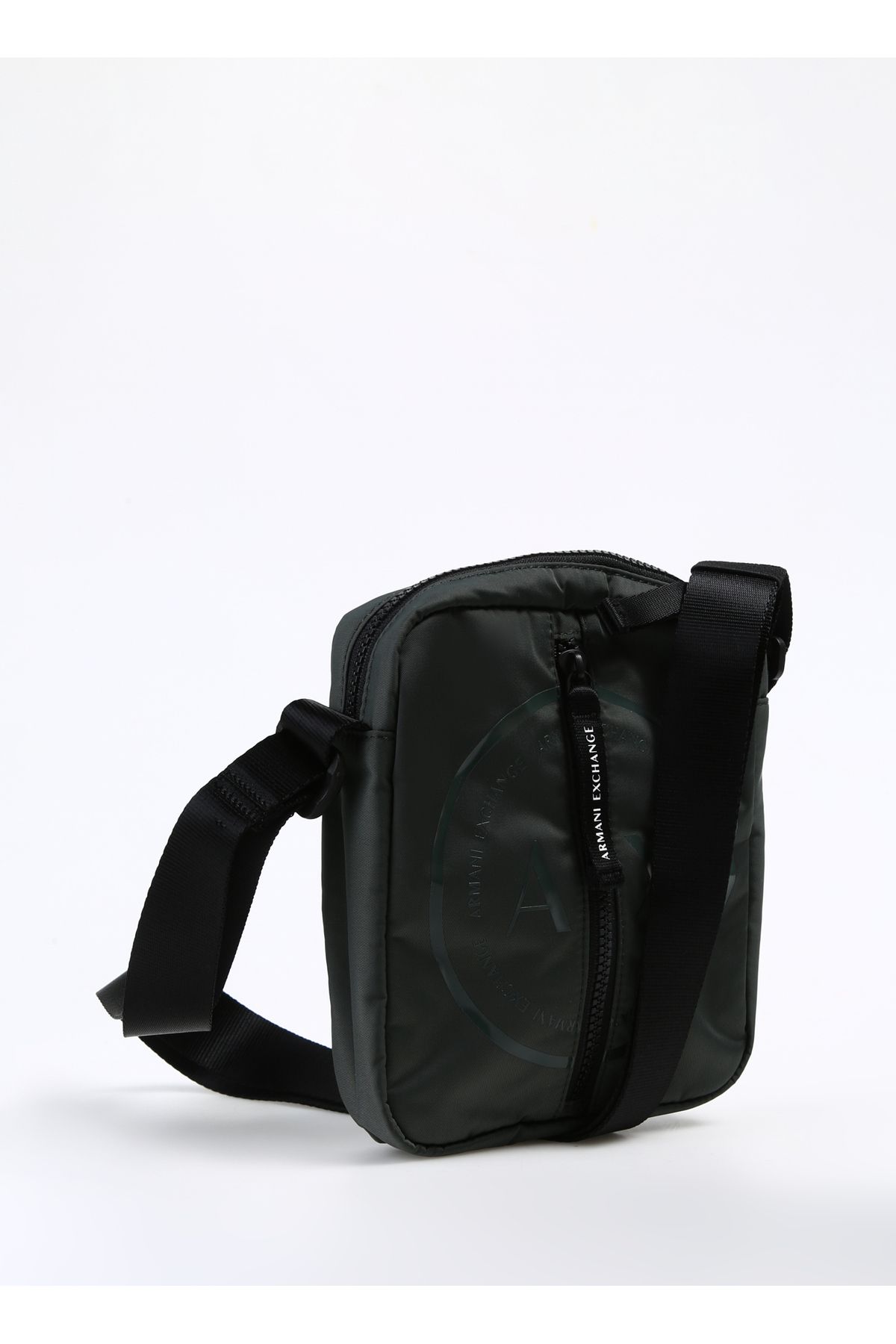 Armani Exchange کیف مسنجر مردانه آنتراسیت 17x20,5x5 سانتی متر 952650 4R826 24043 MAN'S CROSSBODY