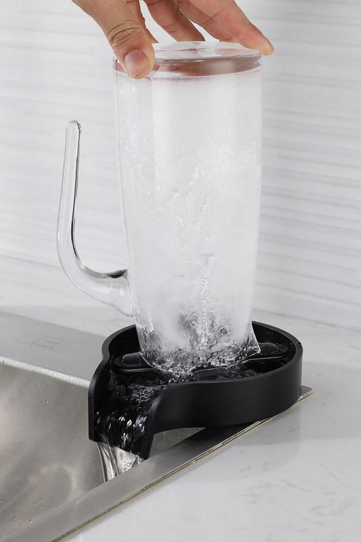 Riddex-Practical and Water-Saving Countertop Pressure Cup Washer 5