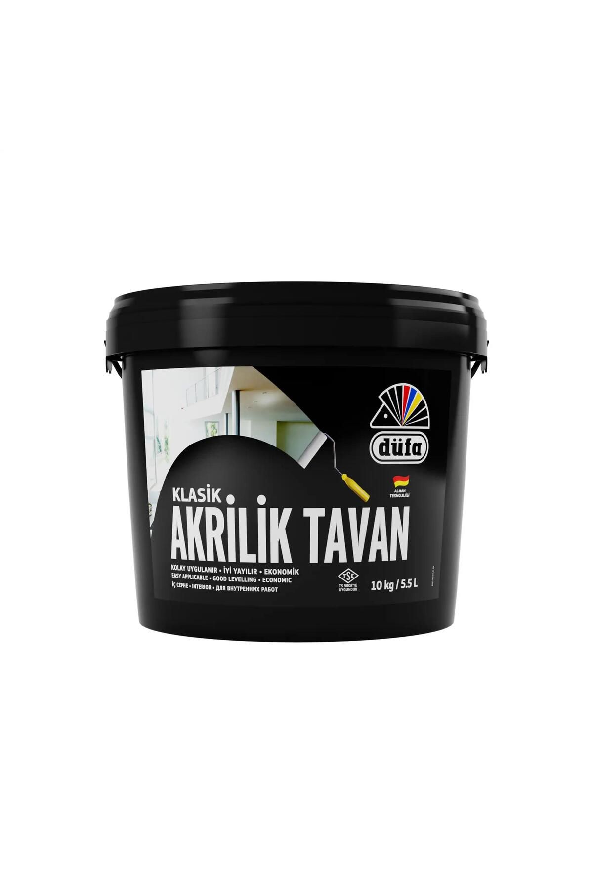 Düfa Klasik Tavan Boyası Akrilik Beyaz 10 Kg