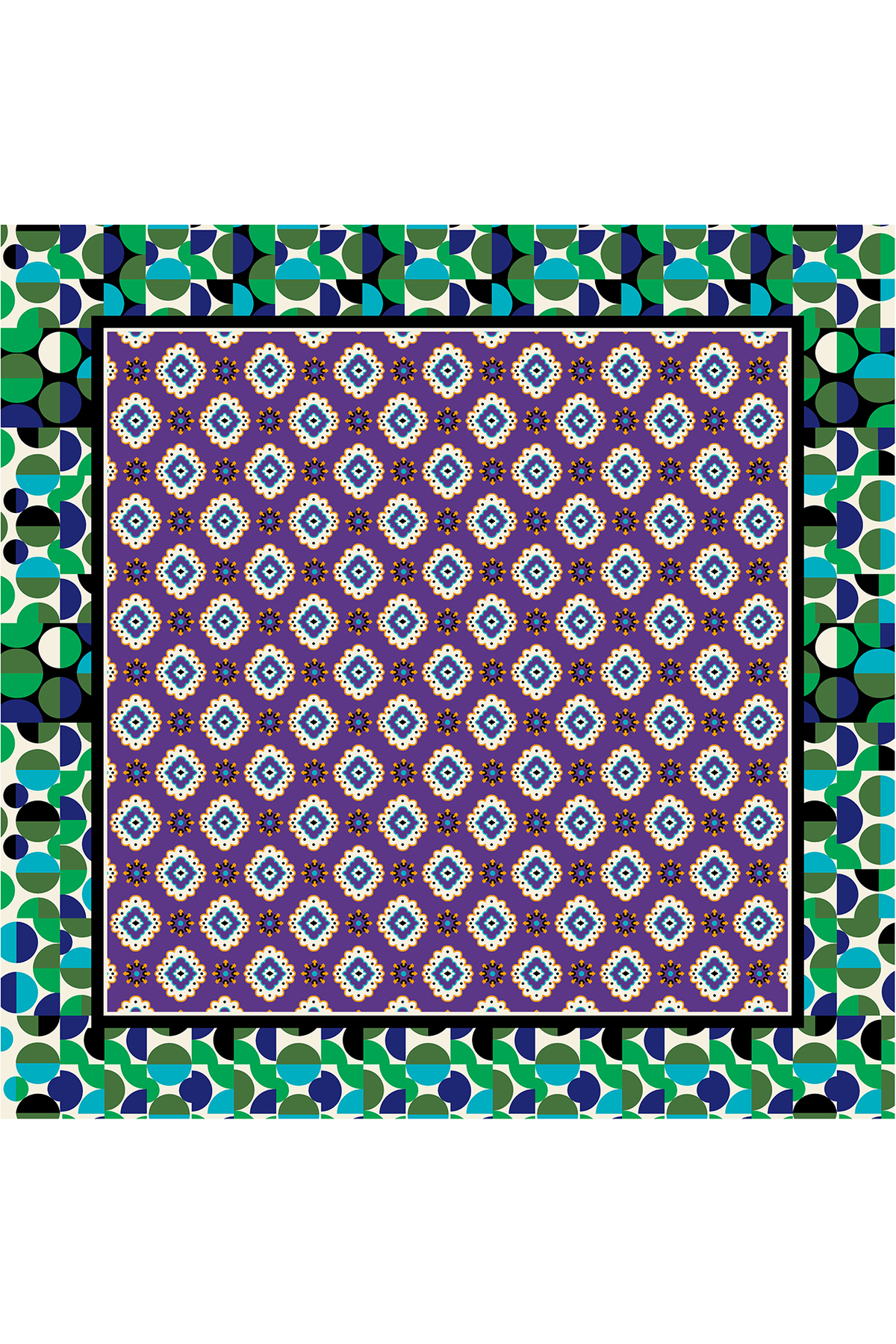 Etnik Desenli Bandana DG3663_04 70x70 3