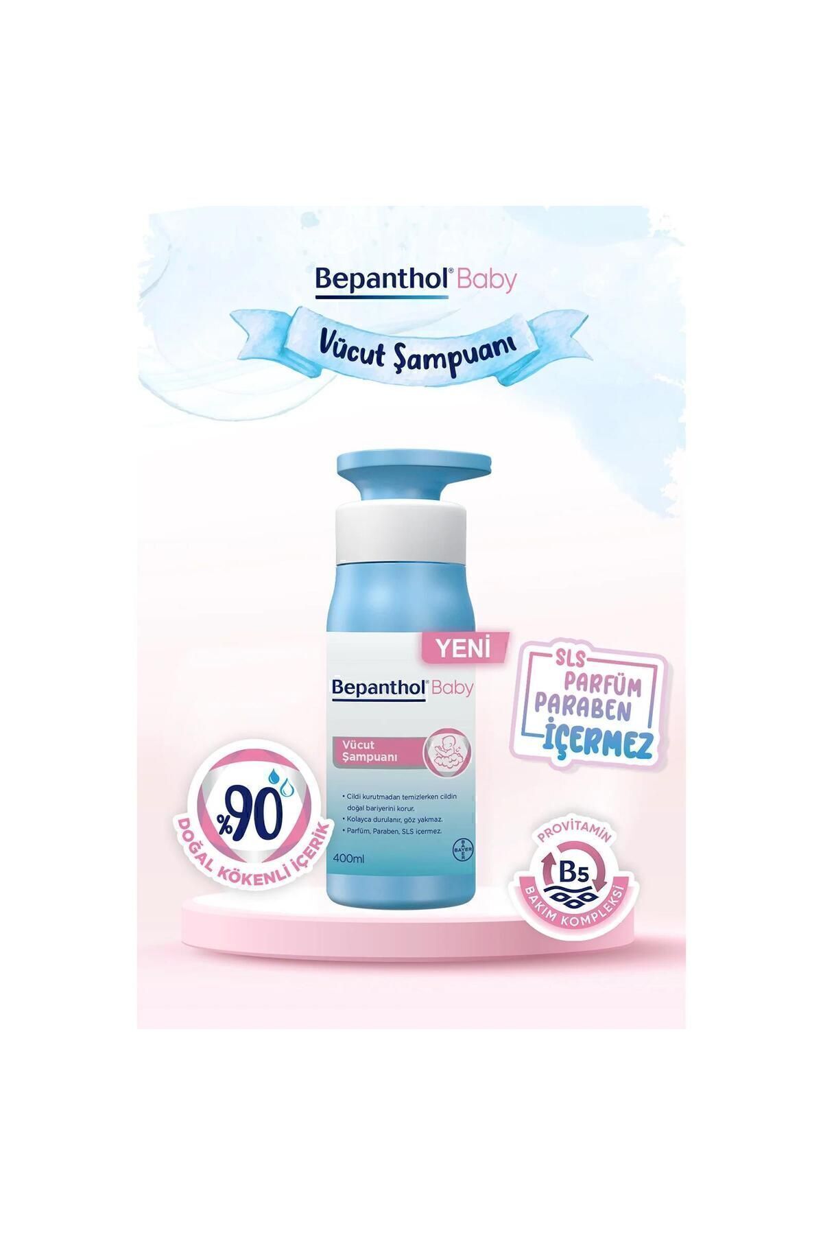 Bayer Bepanthol Baby Vücut Şampuanı 400 ml 8699546340095 fotoğrafı 2 (önizleme)