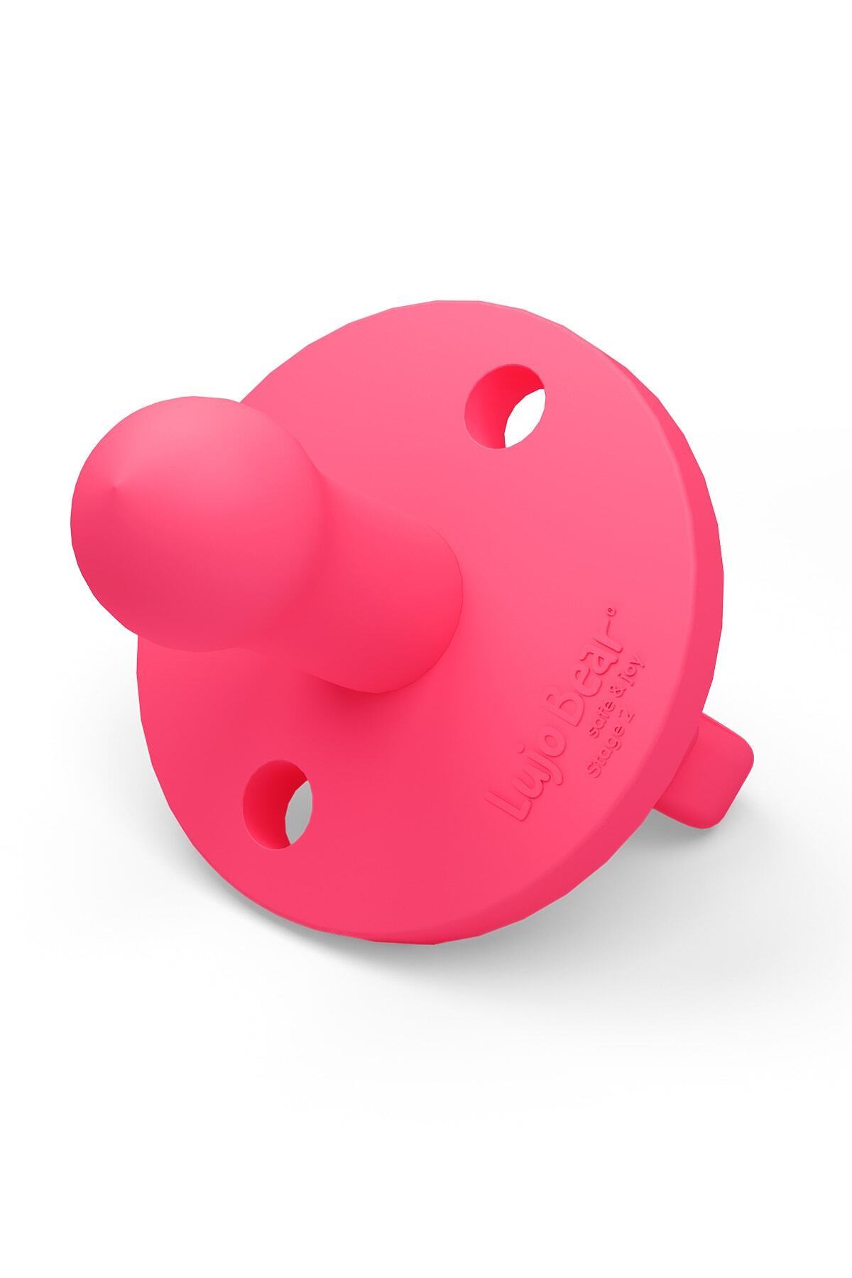 lujobear Safe&joy Emzik Ve Diş Kaşıyıcı 6 Ay (STAGE 2) Neon fotoğrafı 2 (önizleme)