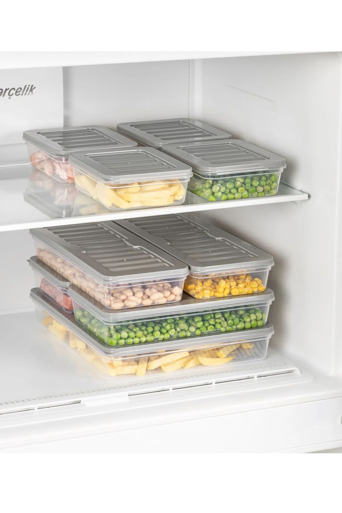 Hane216-Set of 3 Freshbox Storage Container Suitable for Microwave and Diffraction 6