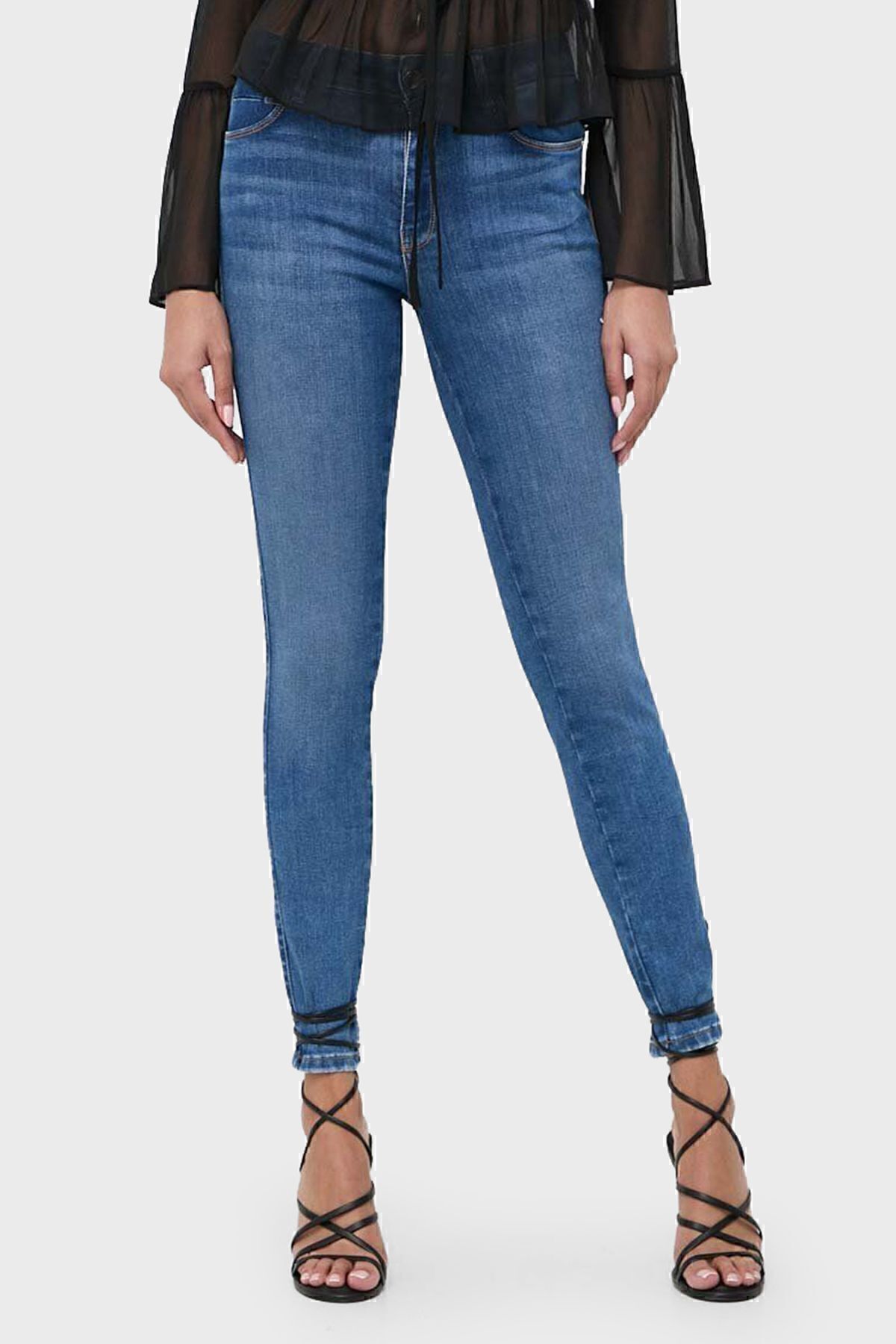Guess Sexy Strec Pamuklu Normal Bel Skinny Fit Jeans W4RAJ3D59F2TAW1 KOT PANTOLON W4RAJ3D59F2 Fiyat Yorumlar Trendyol