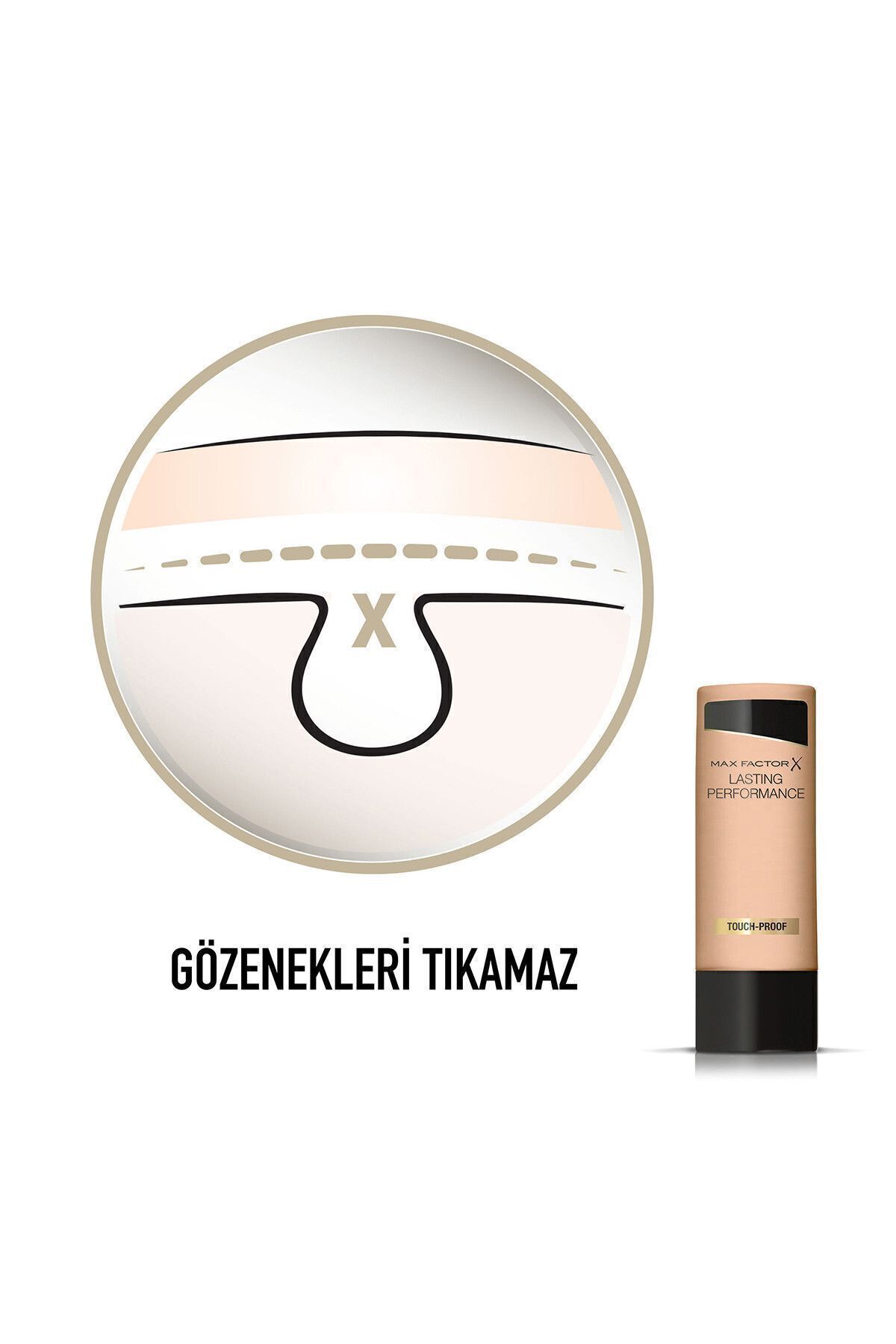 Max Factor-كريم اساس سائل لاستينج بيرفورمانس - 105 سوفت بيج 5