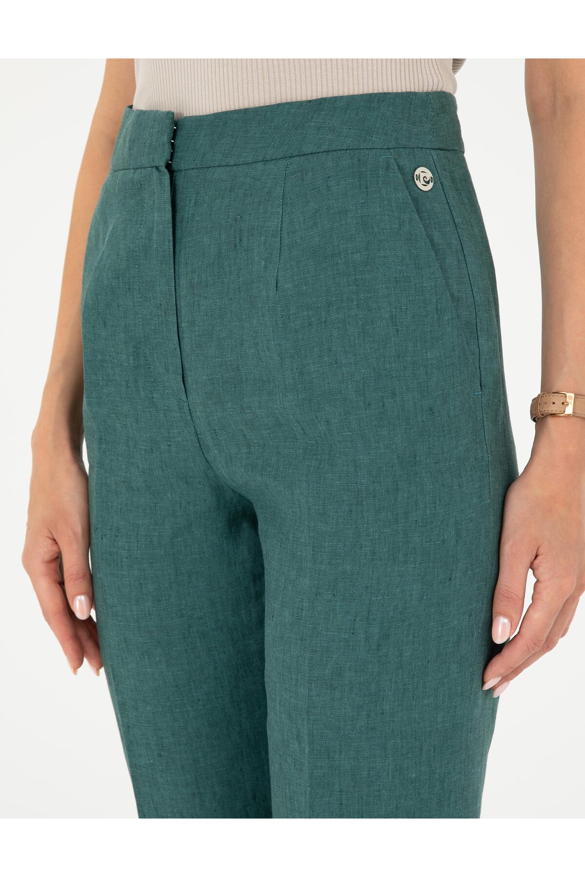 شلوار زنانه پیر کاردین | 50282075-VR054 Pierre Cardin - Image 5