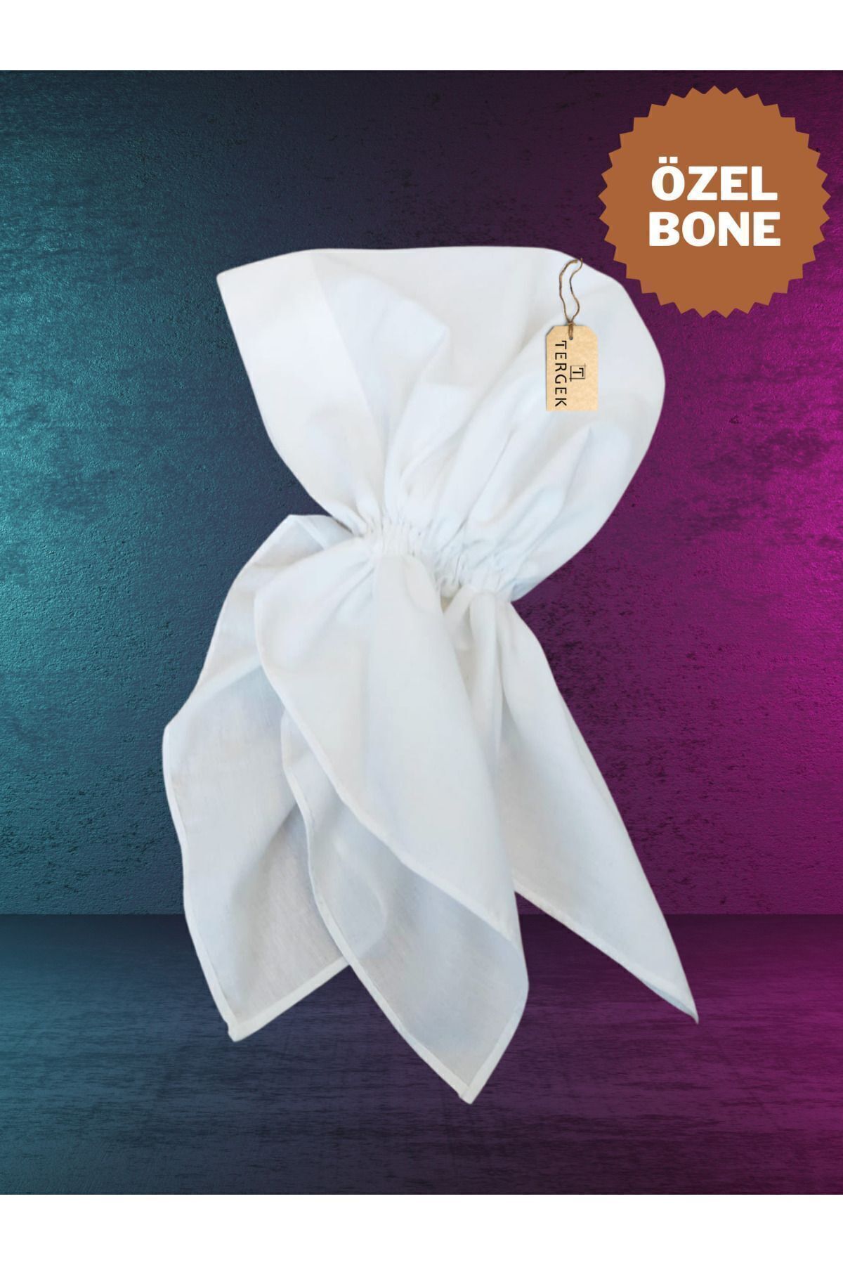 Elastic Bandana White Women Practical Daily Sports Home Cook Doctor Nurse Hospital Chemotherapy Bonnet