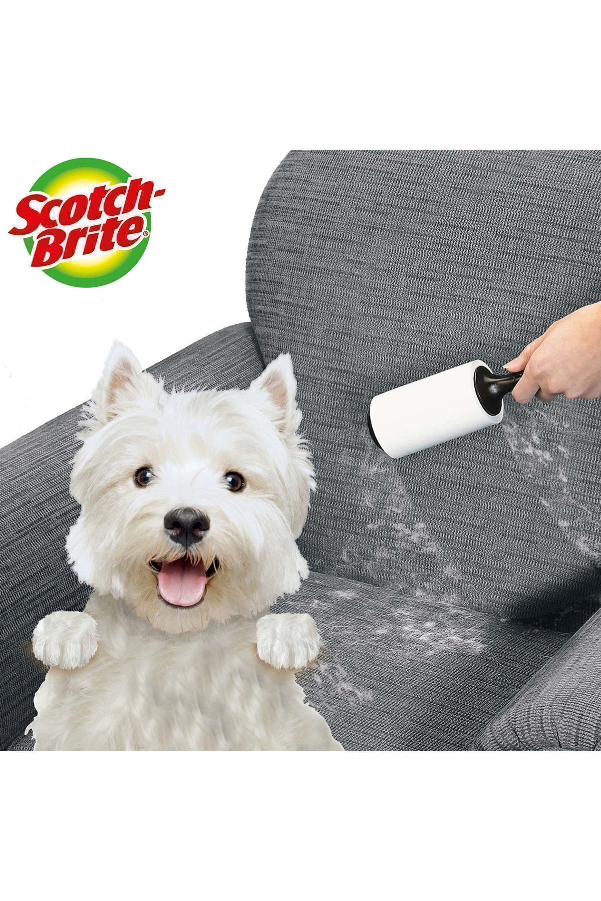 Scotch Brite-Scotch-brite Extra Adhesive Lint Collector Roll - 48 Sheets 4