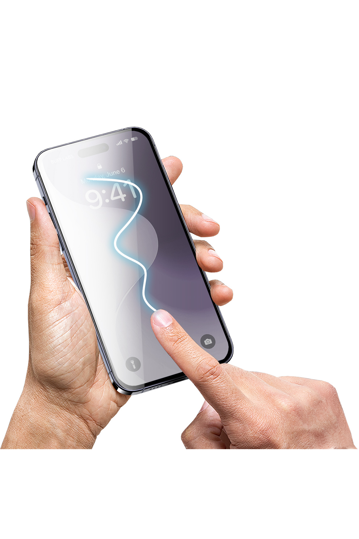 Buff iPhone 16 Plus 5D EasyFit 2 Adet Ekran Koruyucu 3