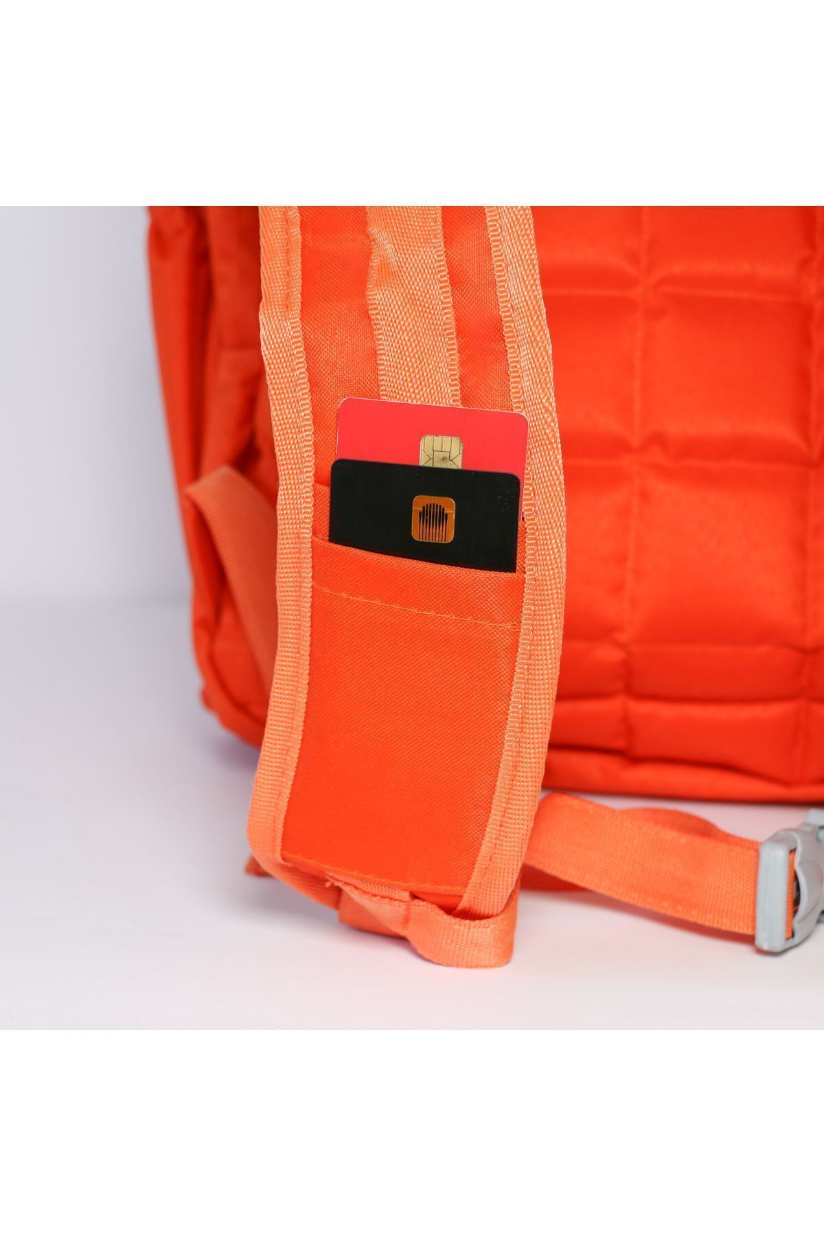 کوله پشتی زنانه نارنجی wolo | WSÇ01 اورجینال - تصویر 5