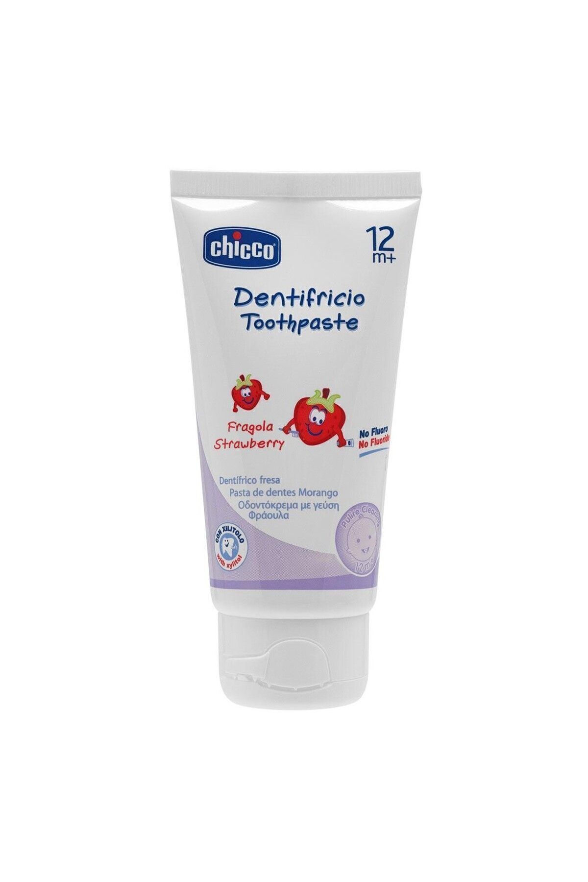 Chicco Çilekli 12 Ay 50 ml Diş Macunu