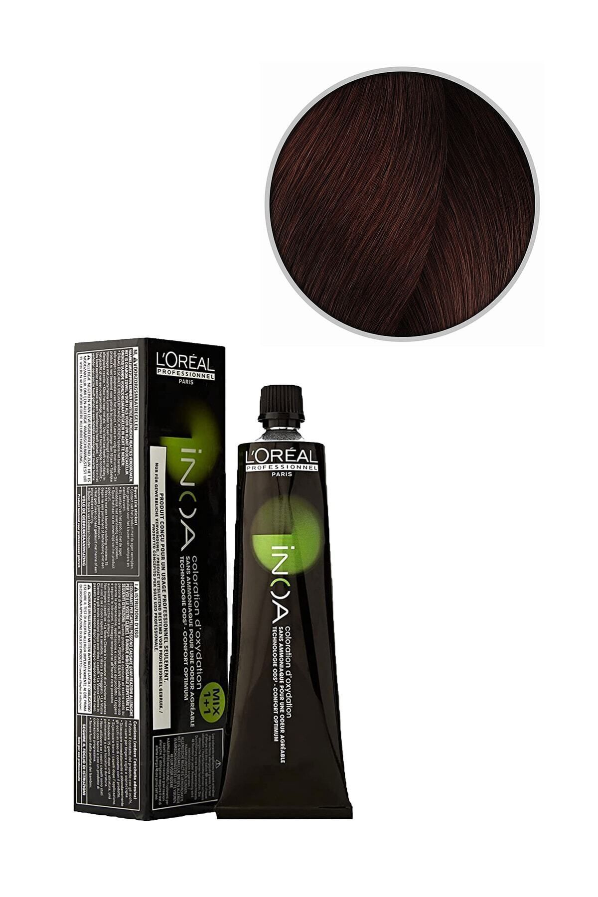 رنگ مو بدون آمونیاک Loreal Inoa 60 گرم 