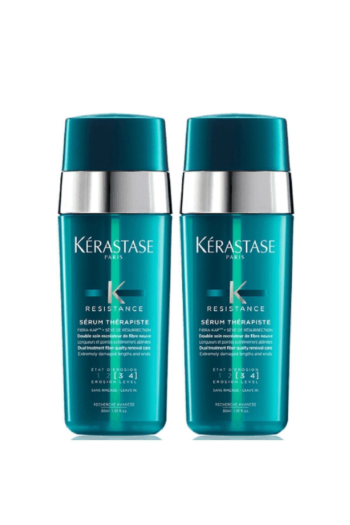 سرم درمانگر مقاومتی سرم تراپیست برای موهای بیش از حد فرآوری شده 30 میلی لیتر 2 عدد Kerastase