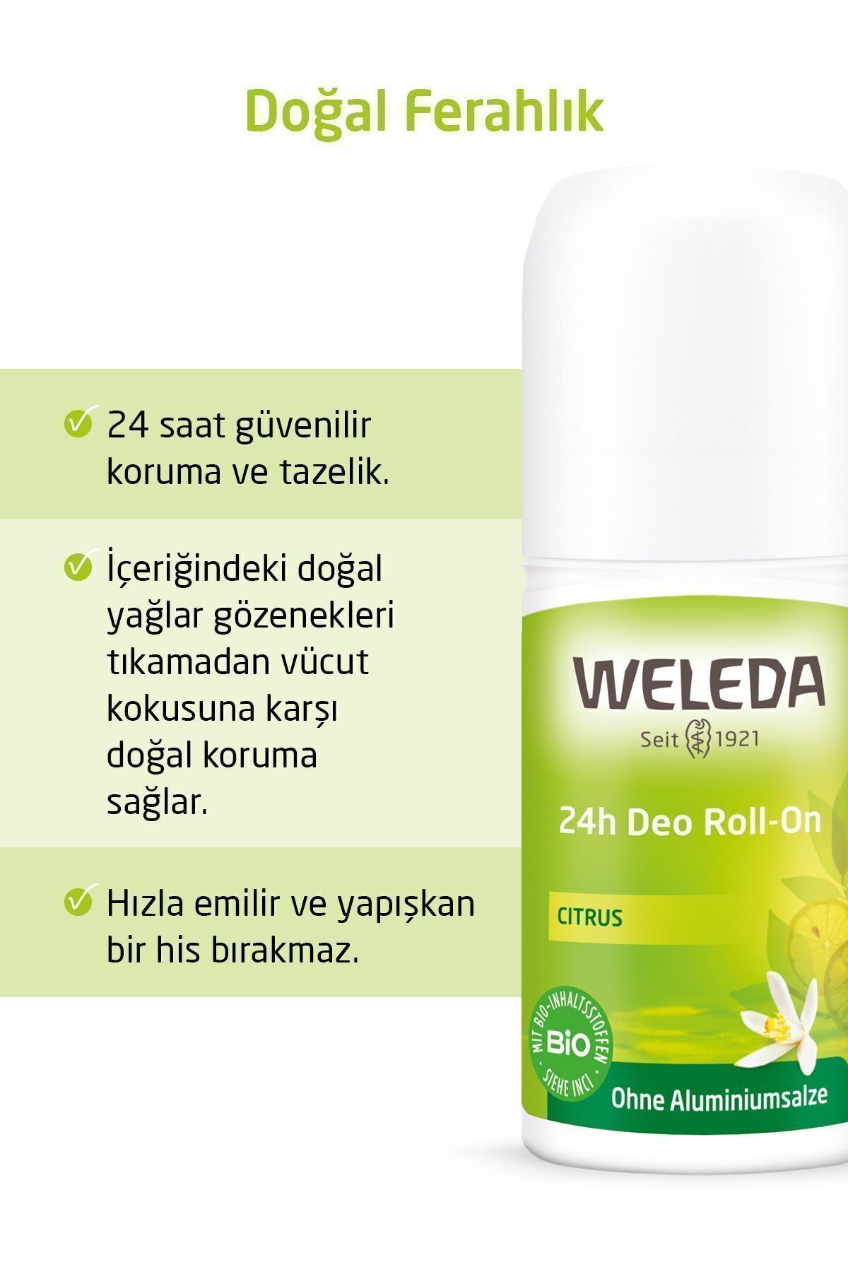 دئودورانت مردانه  Weleda | c0e310aa اورجینال - تصویر 2
