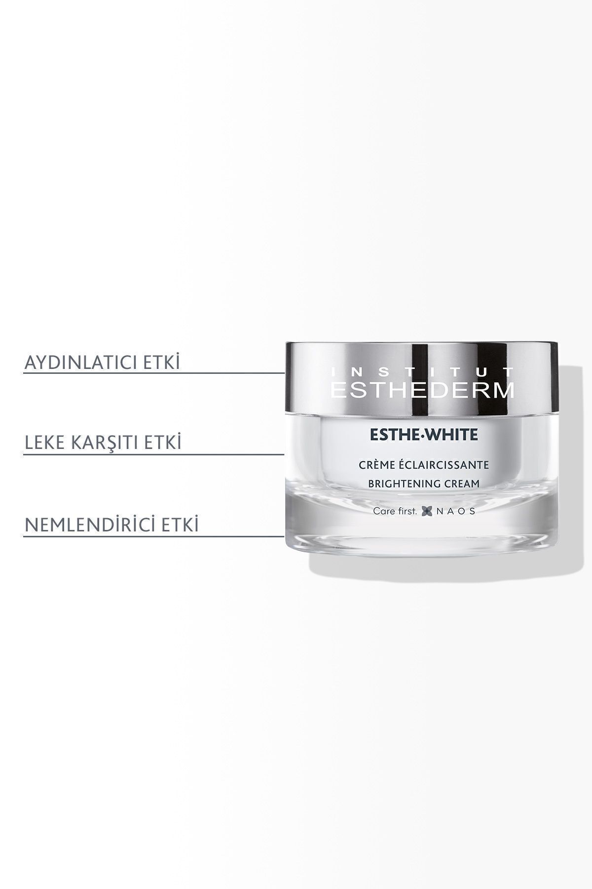 کرم روز مرطوب کننده ضد چروک و لک استه وایت 50 میلی لیتری INSTITUT ESTHEDERM