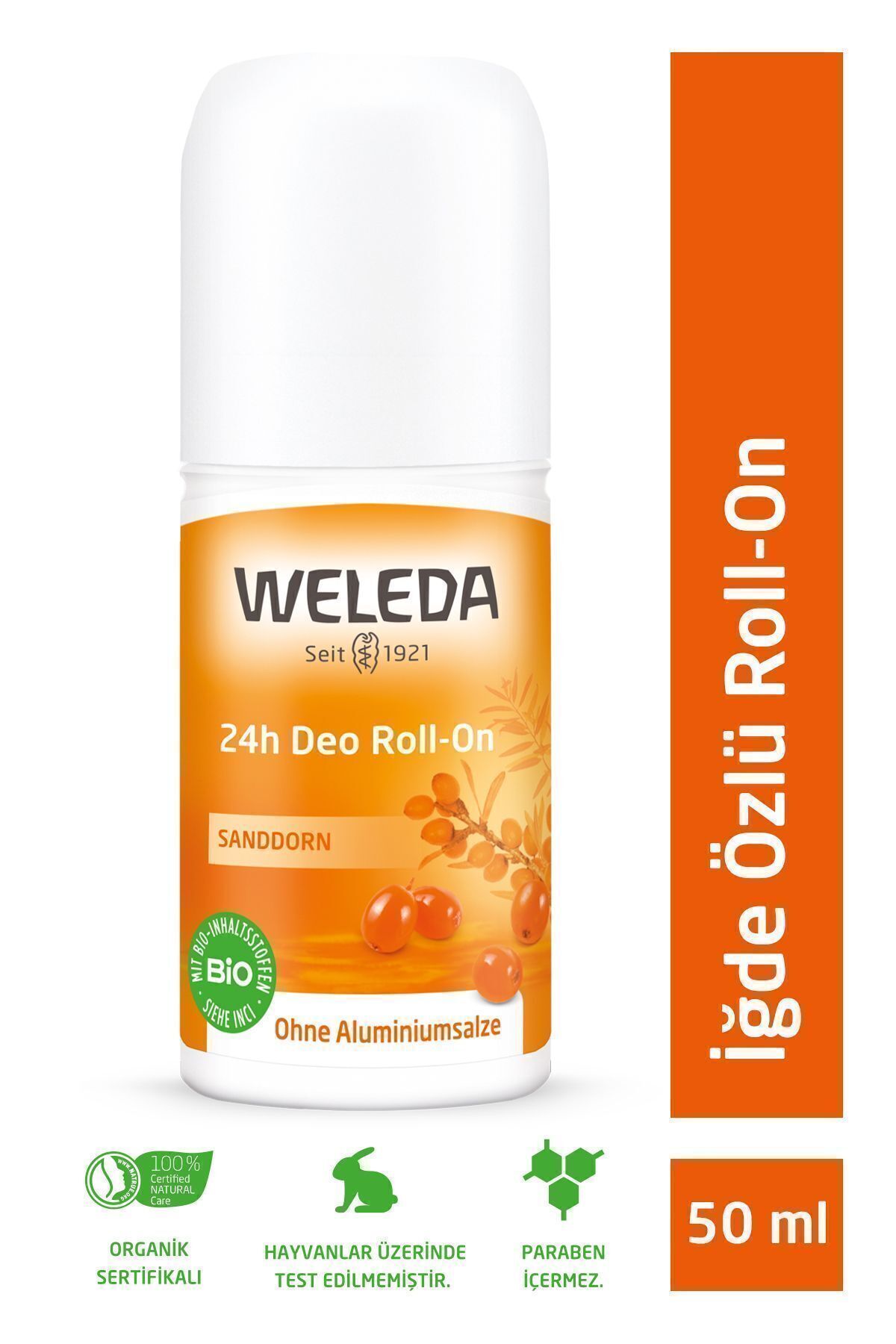 Sanddorn Roll On Deodorant 50 ml Weleda