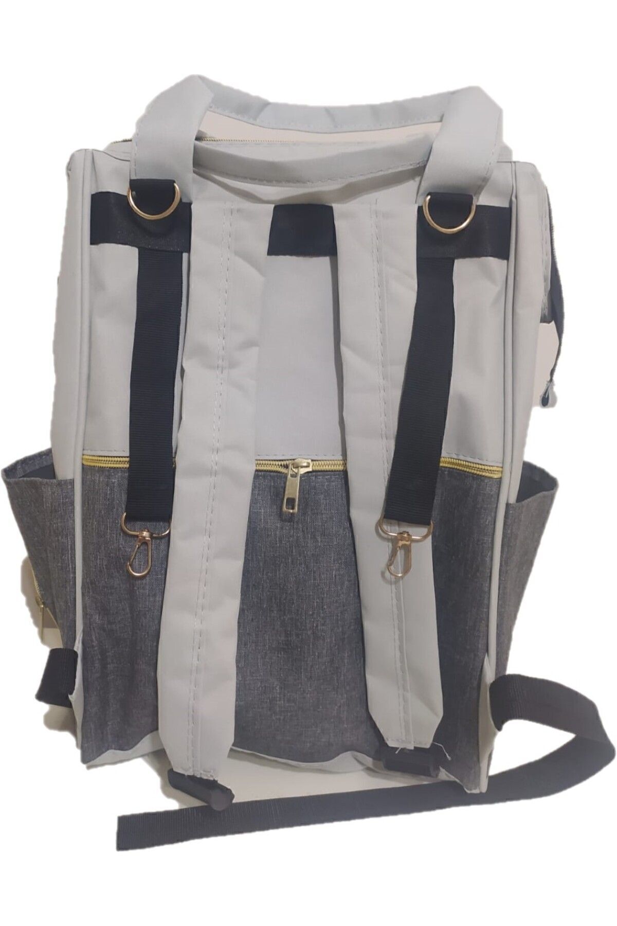 DSD BAG Anne Bebek Bakım Sırt Çantası Biberon Termoslu Sıvı Geçirmez Askı Aparatlı fotoğrafı 4 (önizleme)