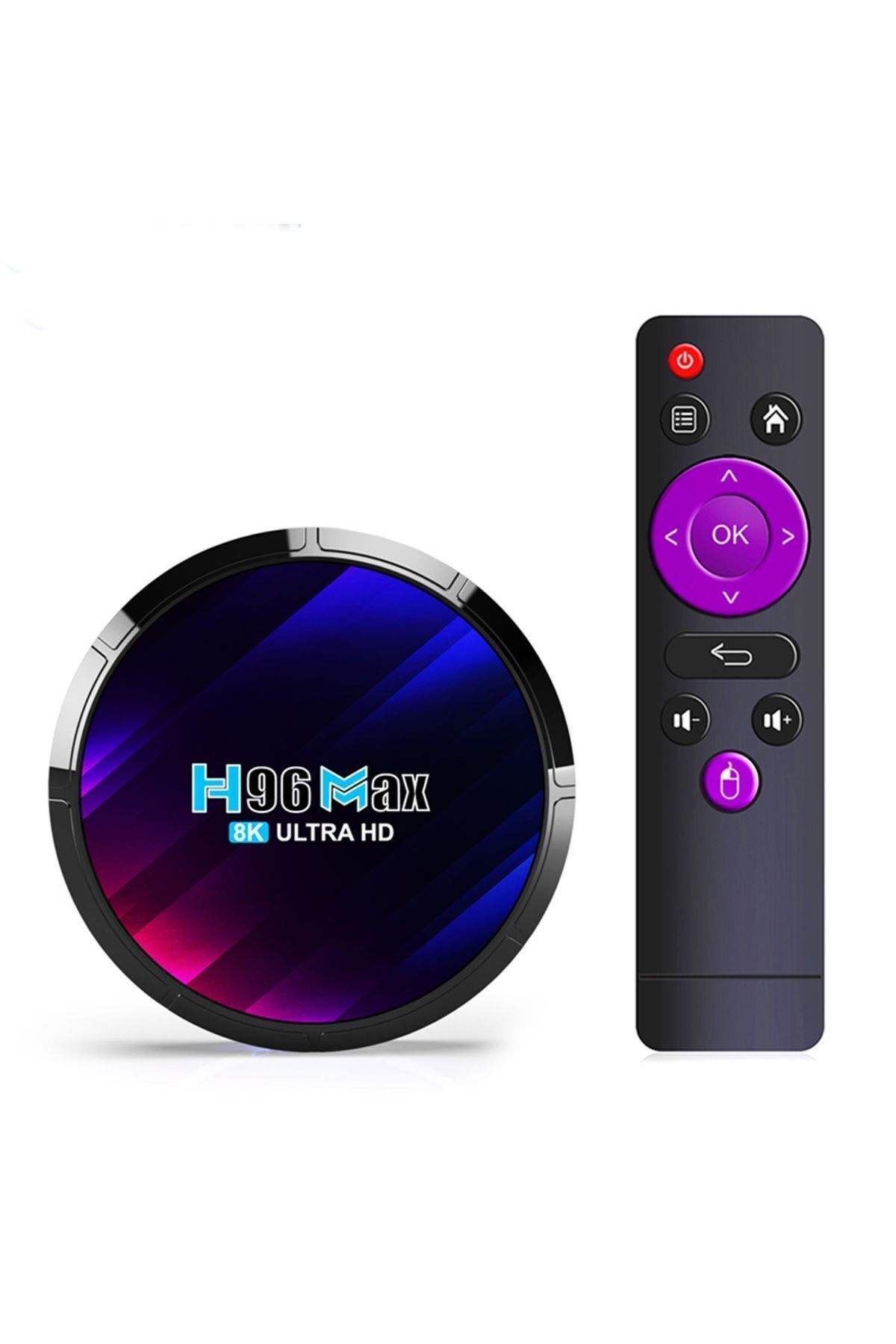 NOTEWARE H96 Max 8k Ultra Hd Android 13 Dört Çekirdek Rk3528 Işlemci 4 Gb Ram 64 Gb Hafıza Tv Box -wifisiz