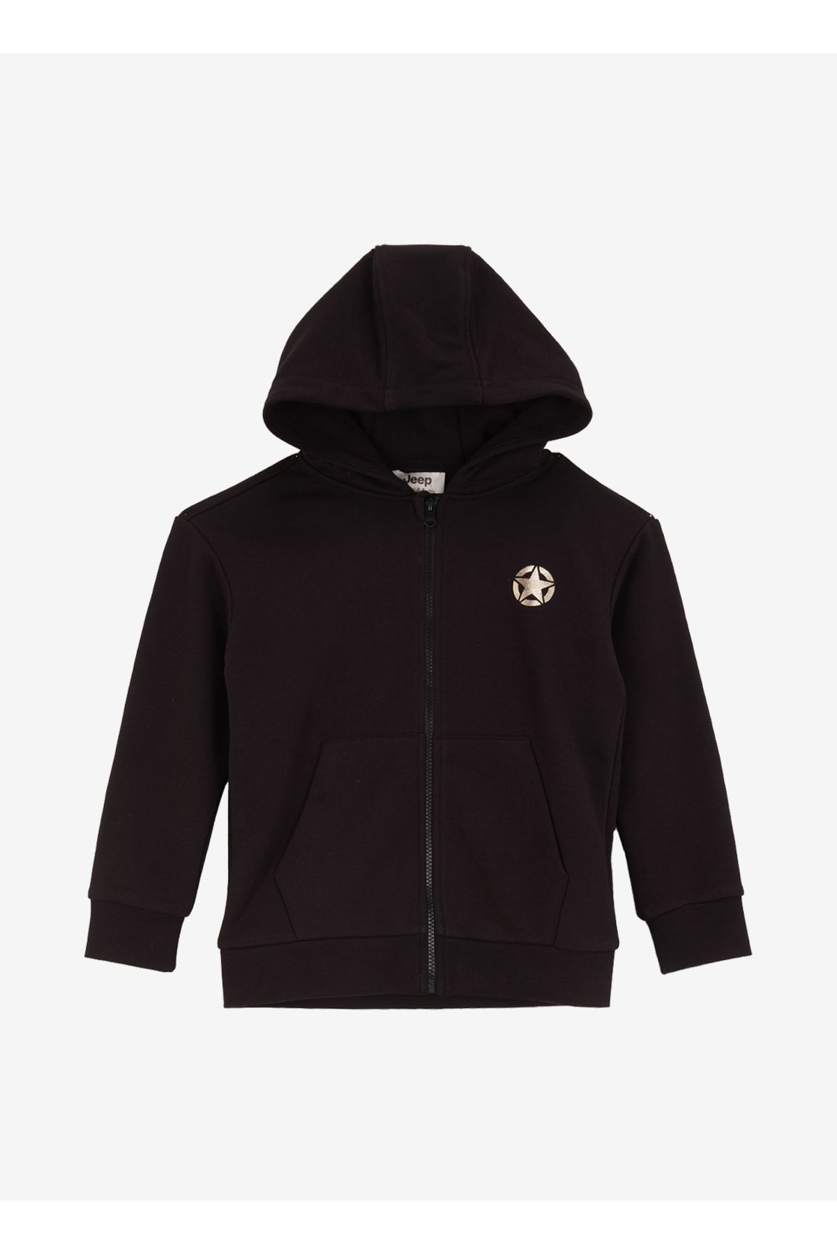 Plain Women's Black Sweatshirt J4WG-SWT7505