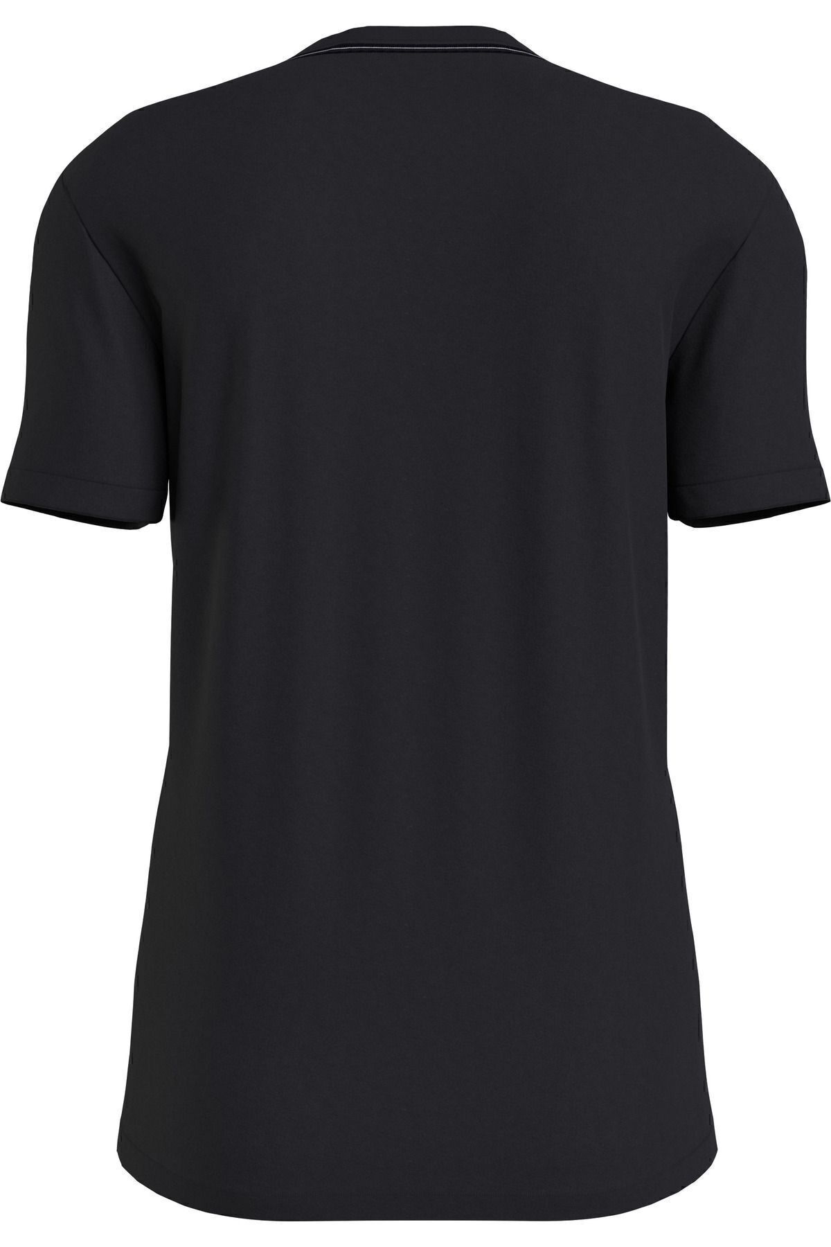 تی شرت مشکی مردانه پنبه آرم برند آقایان با استفاده از مشکیH1 روزانه J30J324682 0GO Calvin Klein