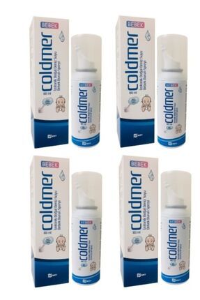 COLDMER Bebek Izotonik Doğal Deniz Suyu Burun Spreyi -100 Ml- 4 Adet