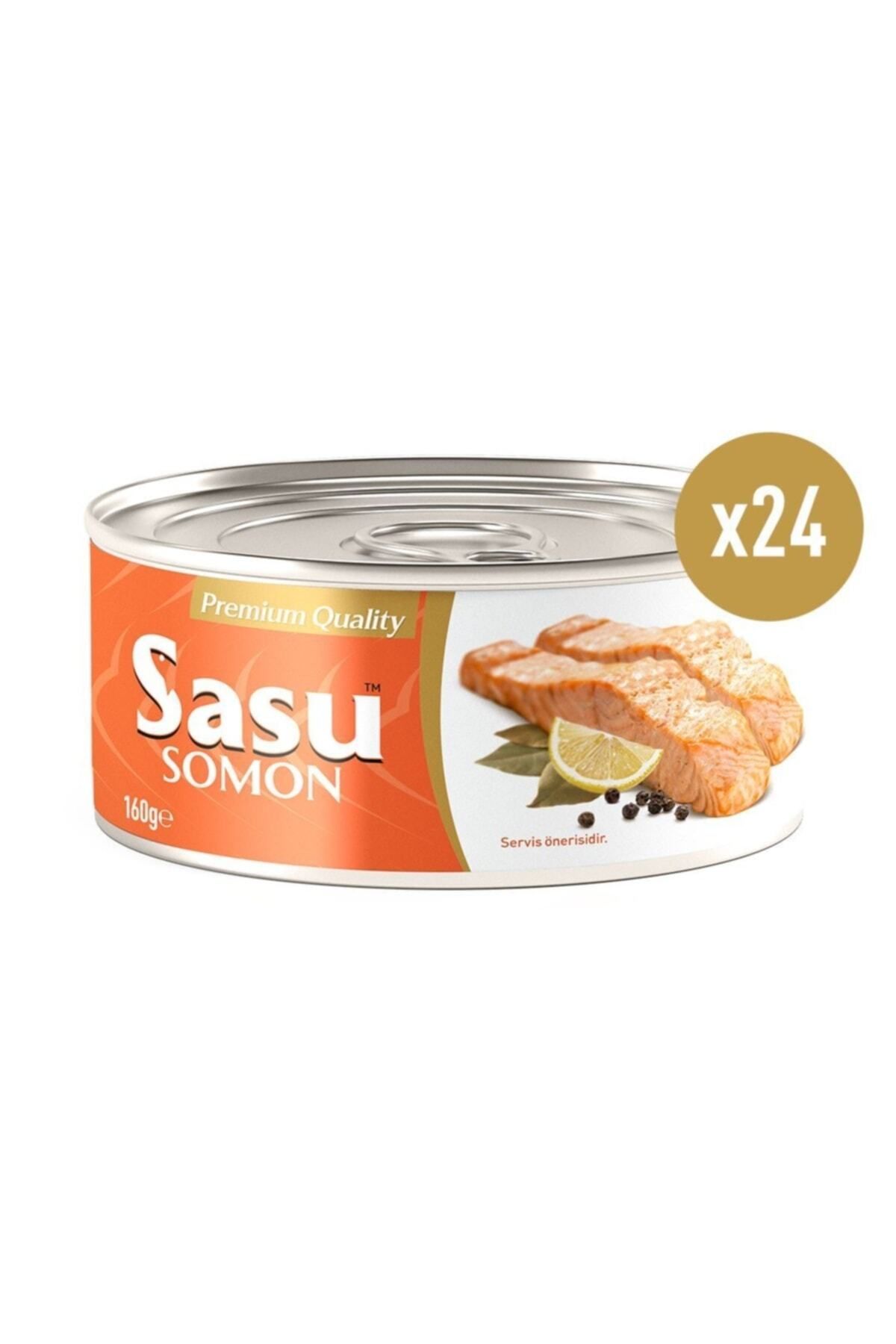 SASU Somon Balığı 24x160g Bütün Dilim