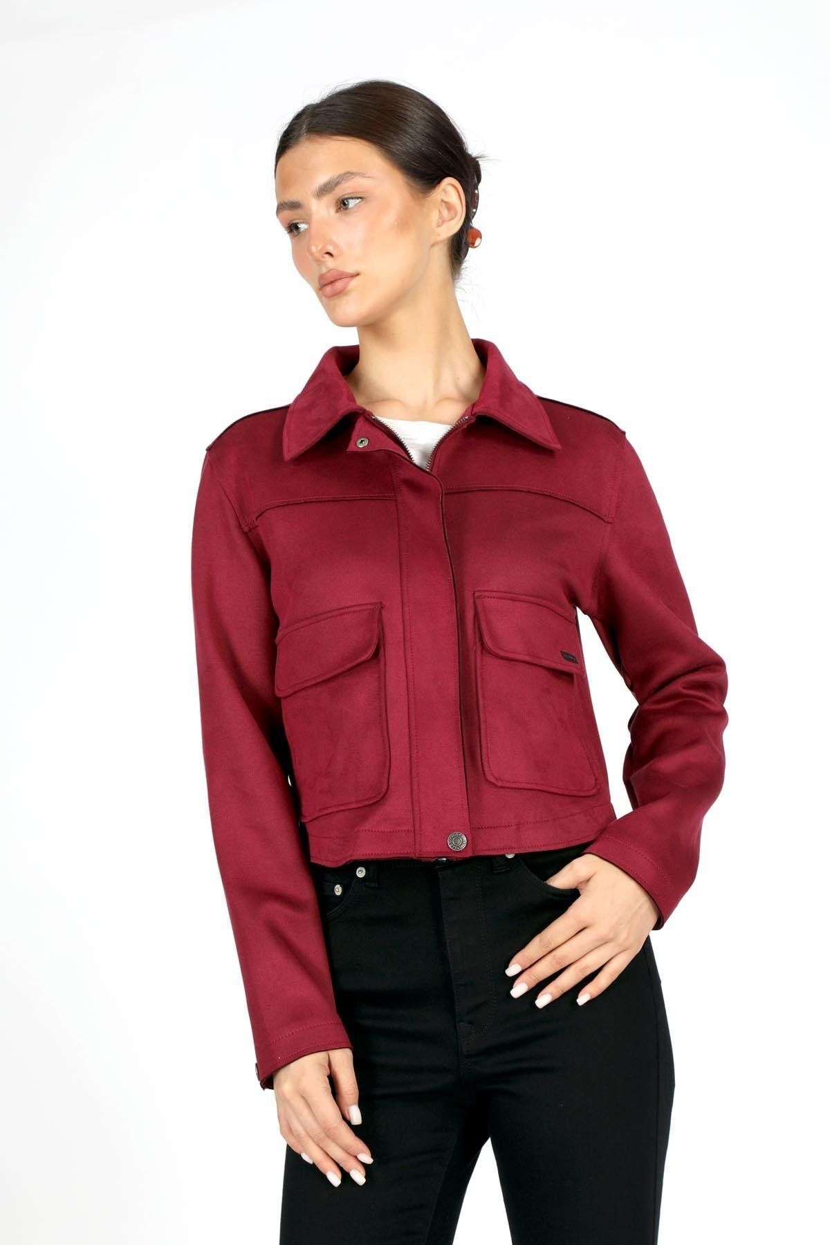 شعر کت نوبوک زنانه کلارت قرمز Lee Cooper