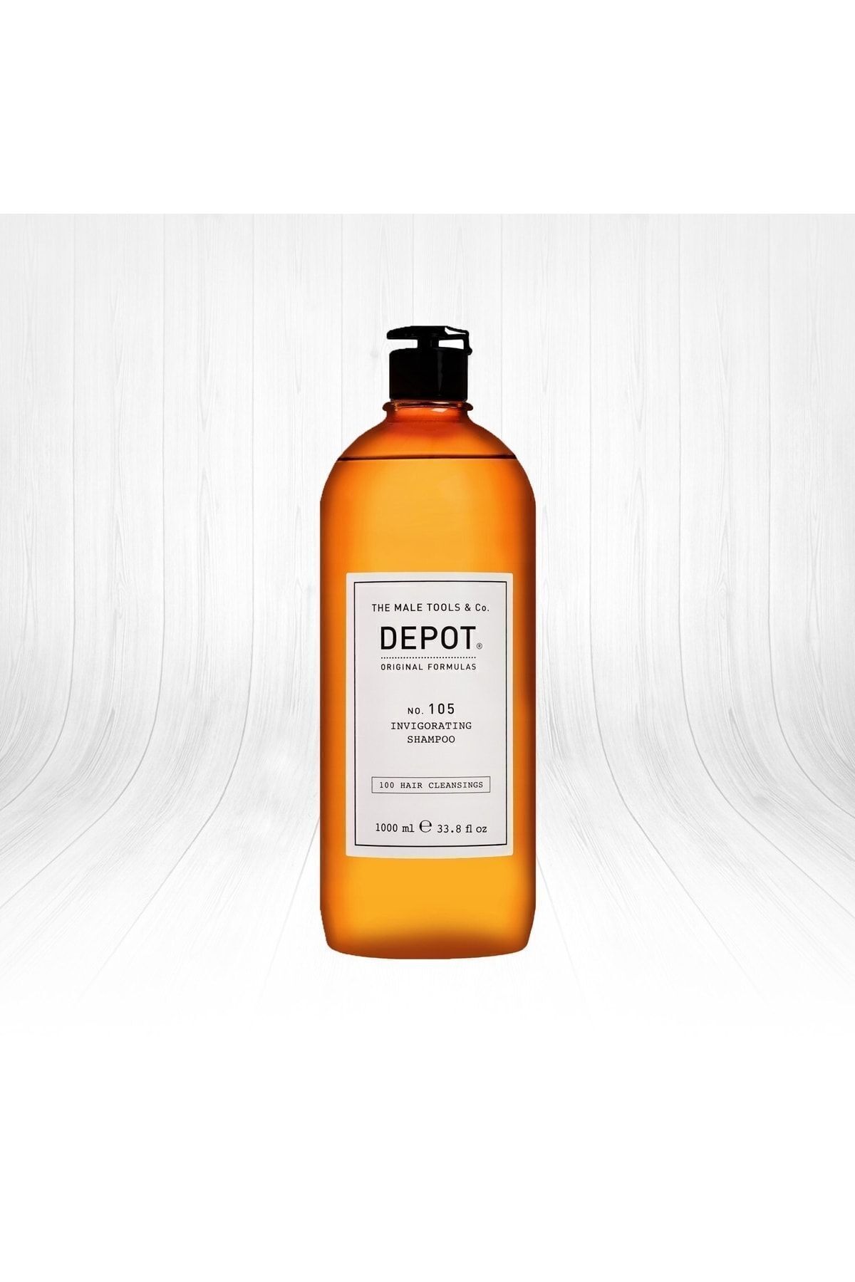 شماره 105 شامپو تقویت کننده ضد مو 1000 میلی لیتری DEPOT