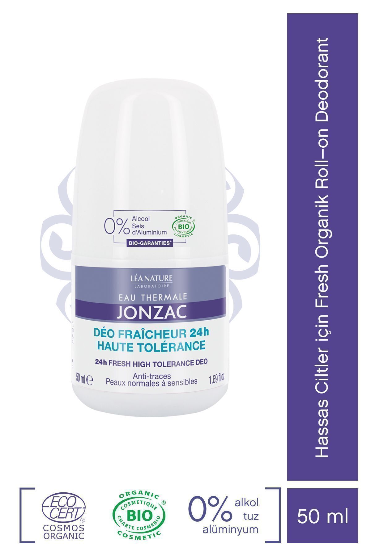 دئودورانت Roll-on Organic Fresh برای پوست های حساس 50 میلی لیتر Eau Thermale Jonzac