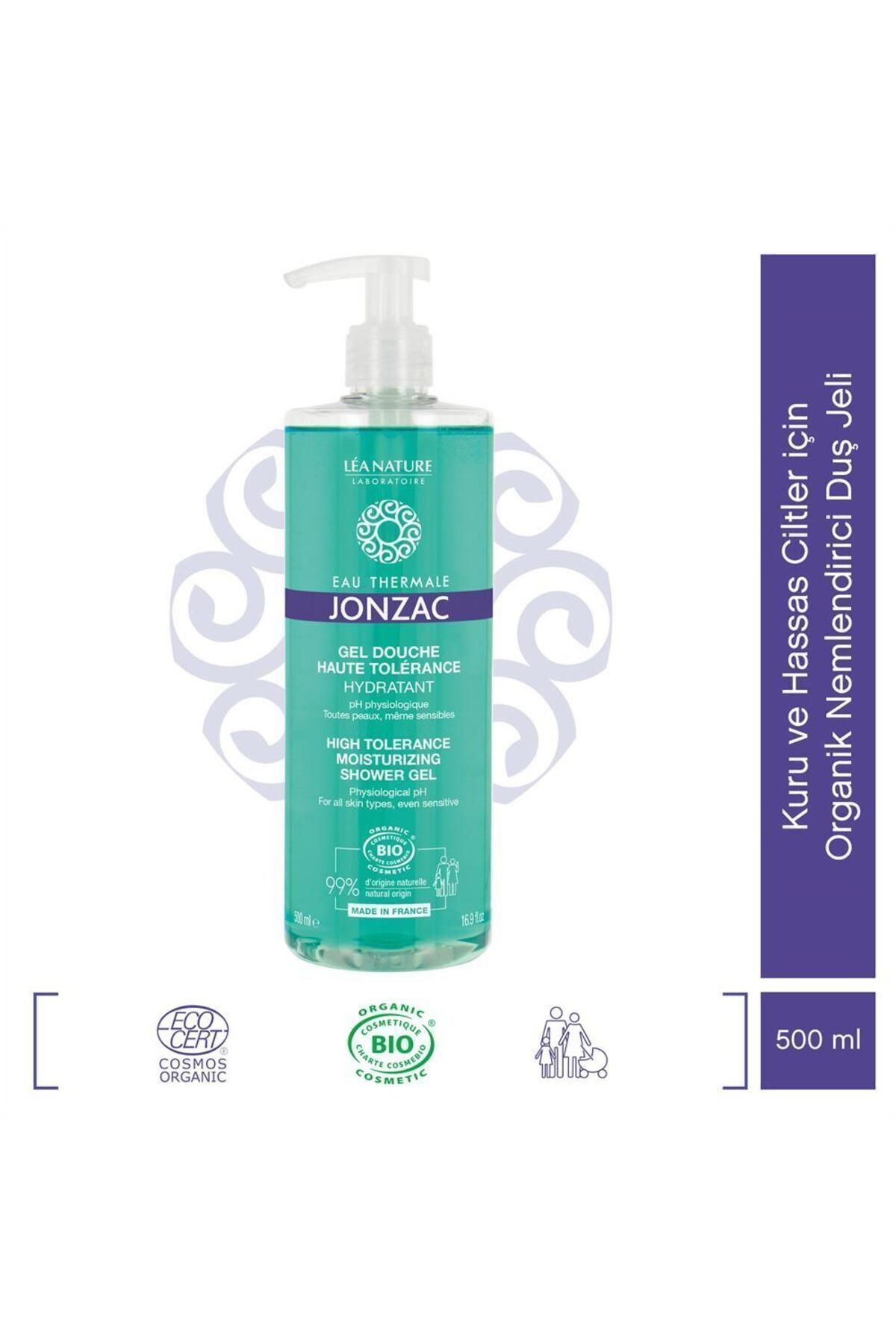 ژل دوش مرطوب کننده ارگانیک برای پوست های خشک و حساس 500 میلی لیتر Eau Thermale Jonzac