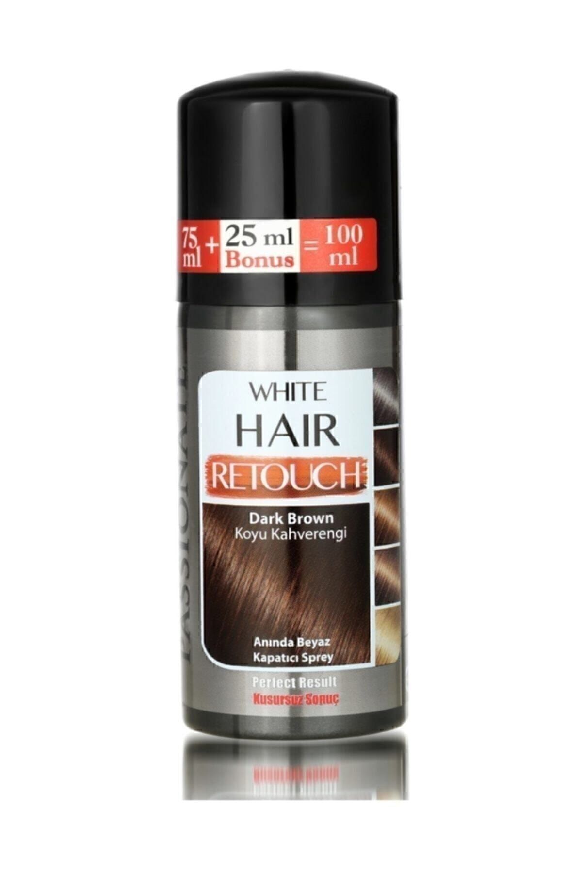 اسپری کانسیلر سفید Passionate Retouch 100ml قهوه ای تیره Passionate
