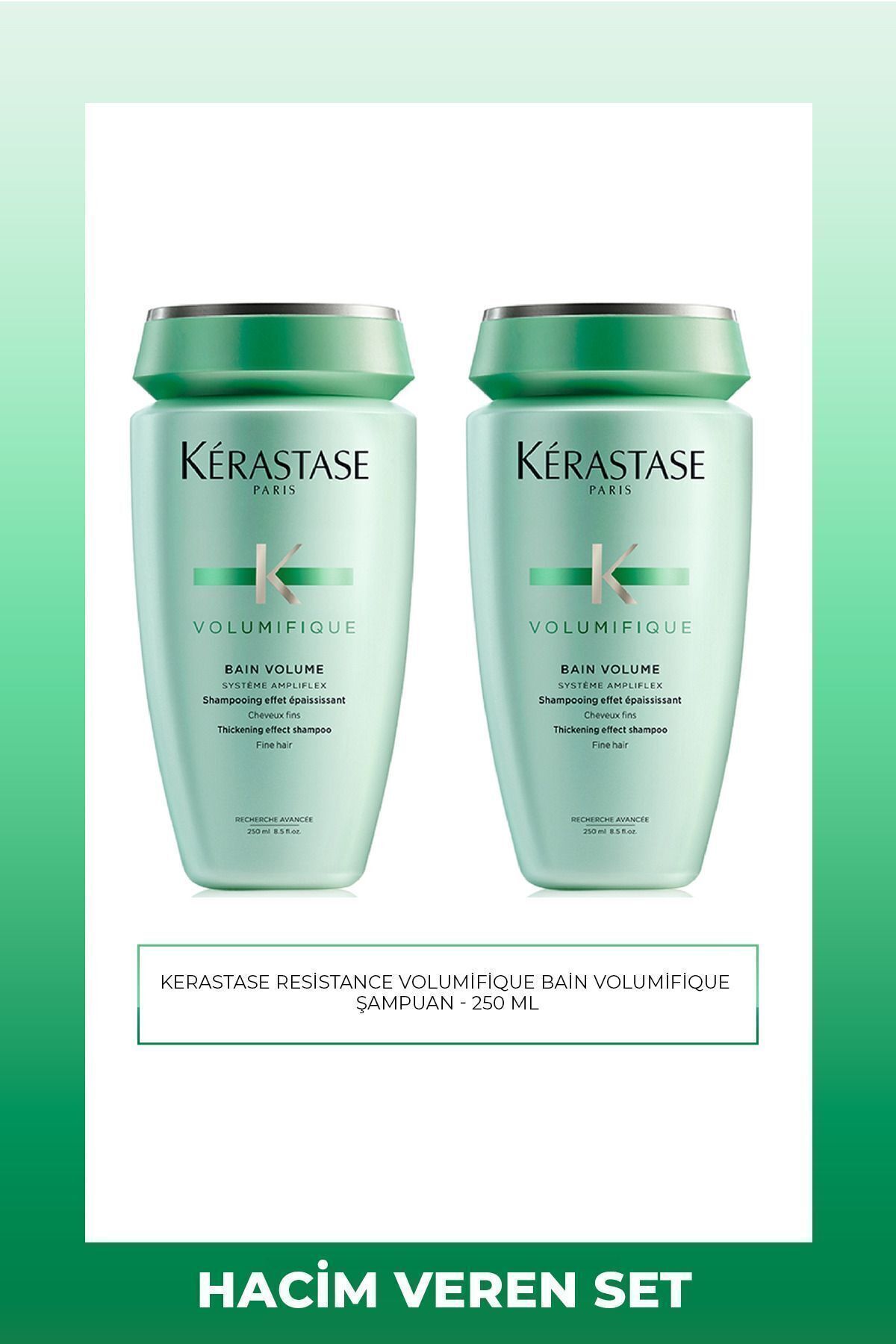 شامپو حجم دهنده Resistance Volumifique Bain Volumifique 250 ml 2 عدد Kerastase